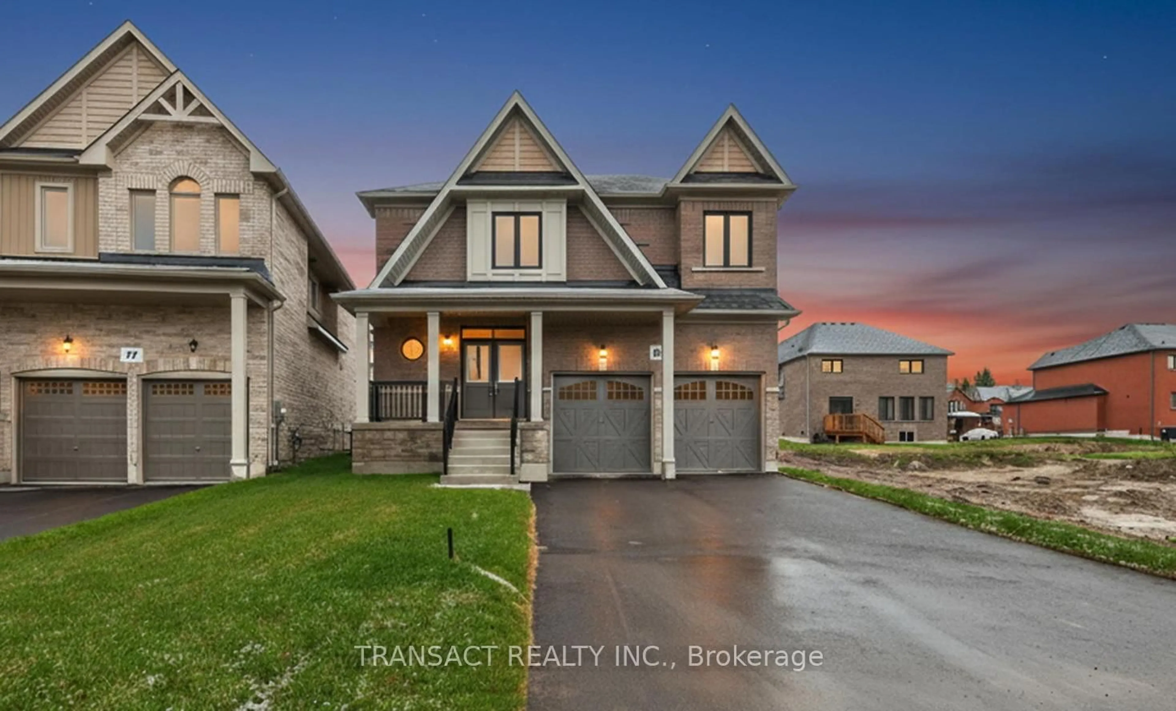 Home with brick exterior material, street for 15 Baycroft Blvd, Essa Ontario L0M 1B5