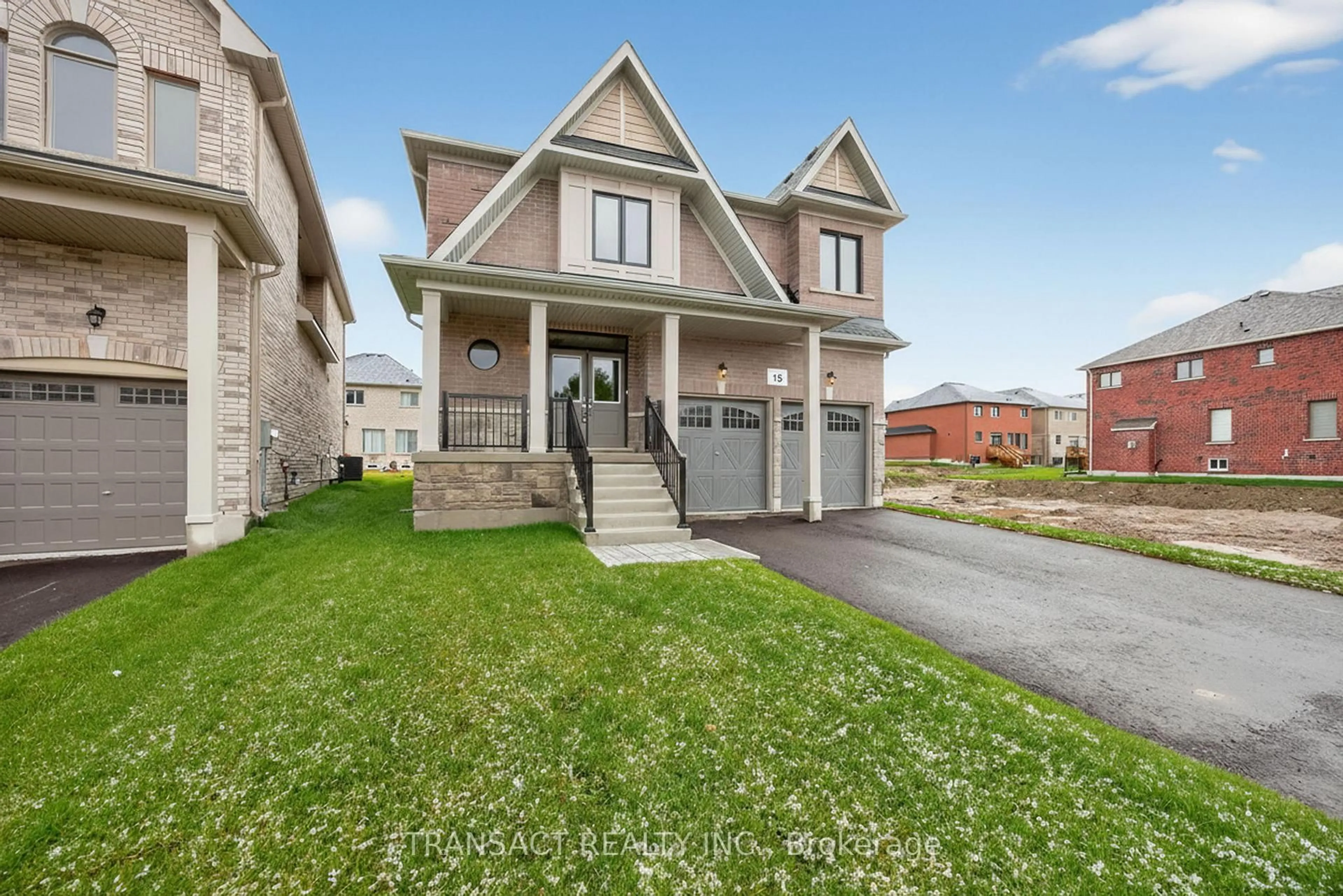 Home with brick exterior material, street for 15 Baycroft Blvd, Essa Ontario L0M 1B5
