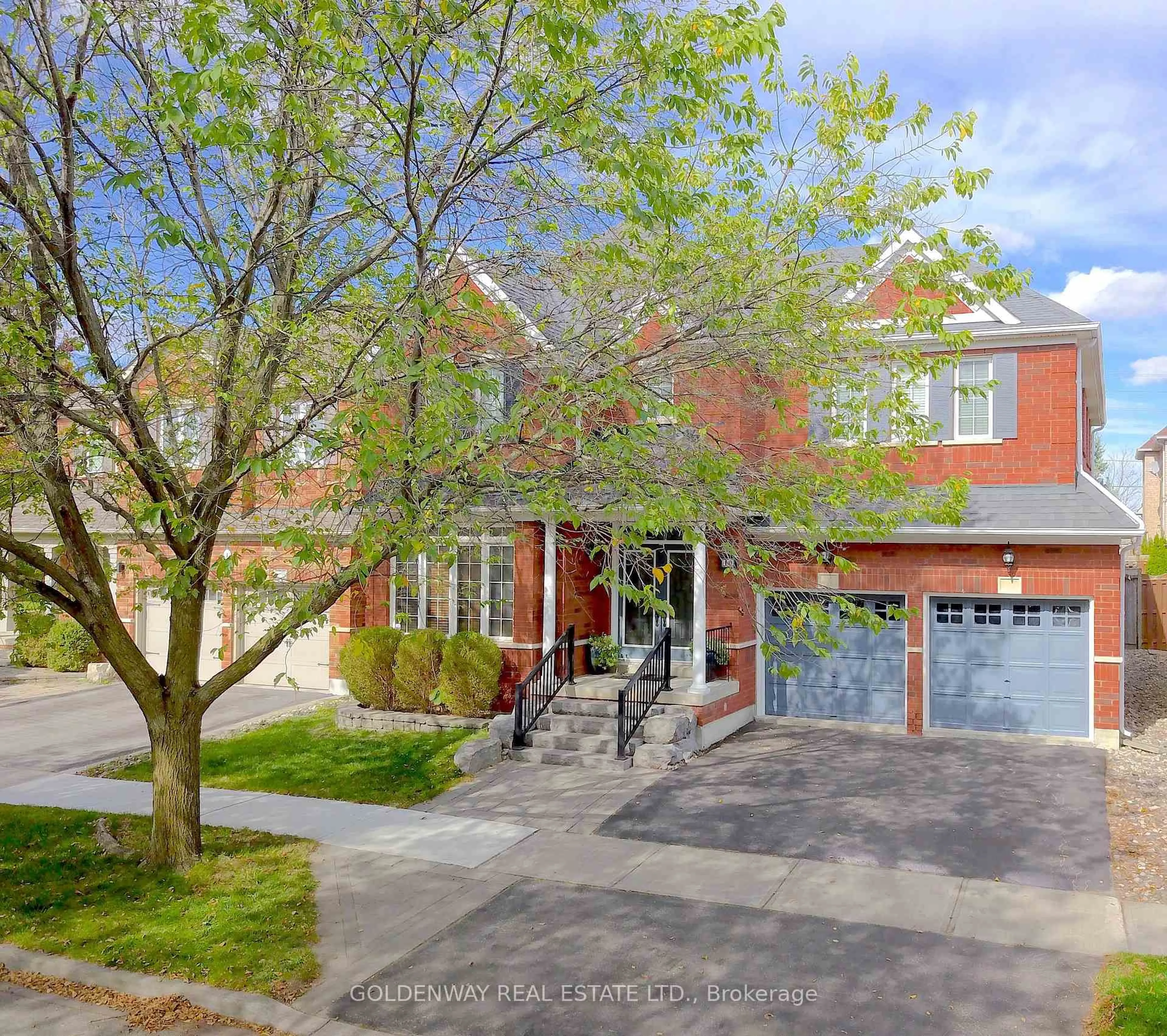 Home with brick exterior material, street for 10 Bertram Earnshaw Dr, Markham Ontario L6C 2R8