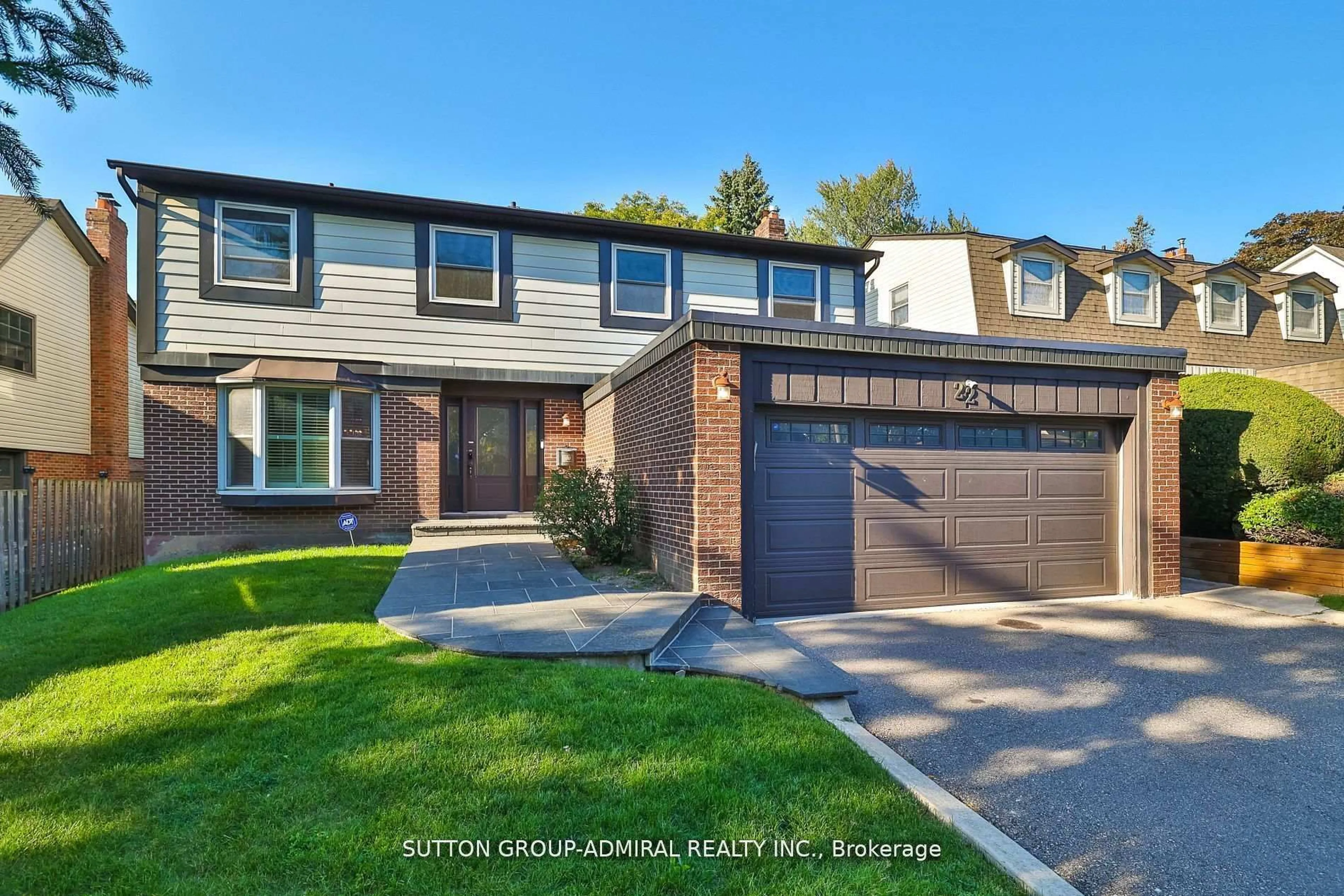 Home with brick exterior material, street for 22 Cobblestone Dr, Markham Ontario L3T 4E4