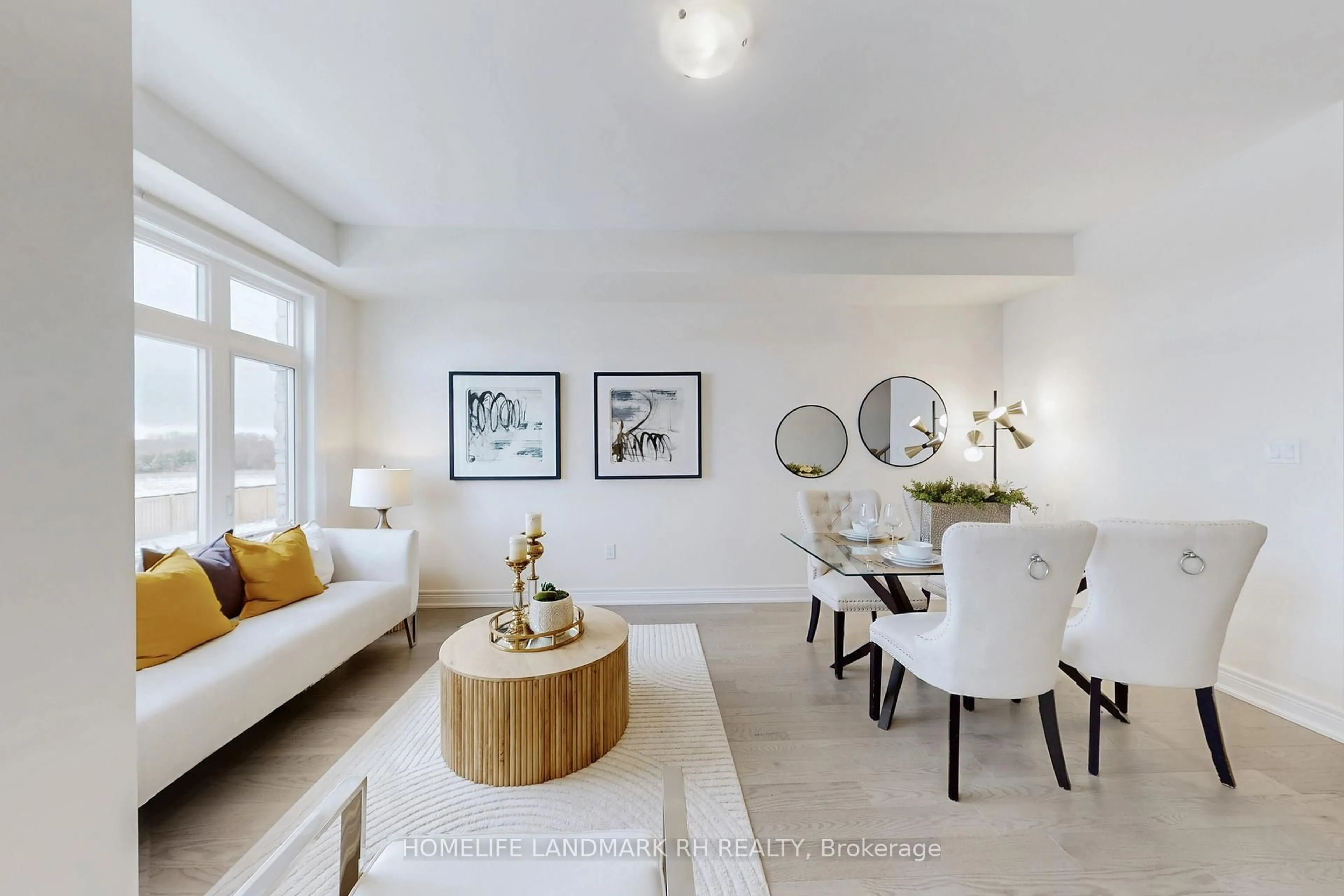 Living room with furniture, unknown for 163 Berczy Green Dr, Markham Ontario L6C 3P5