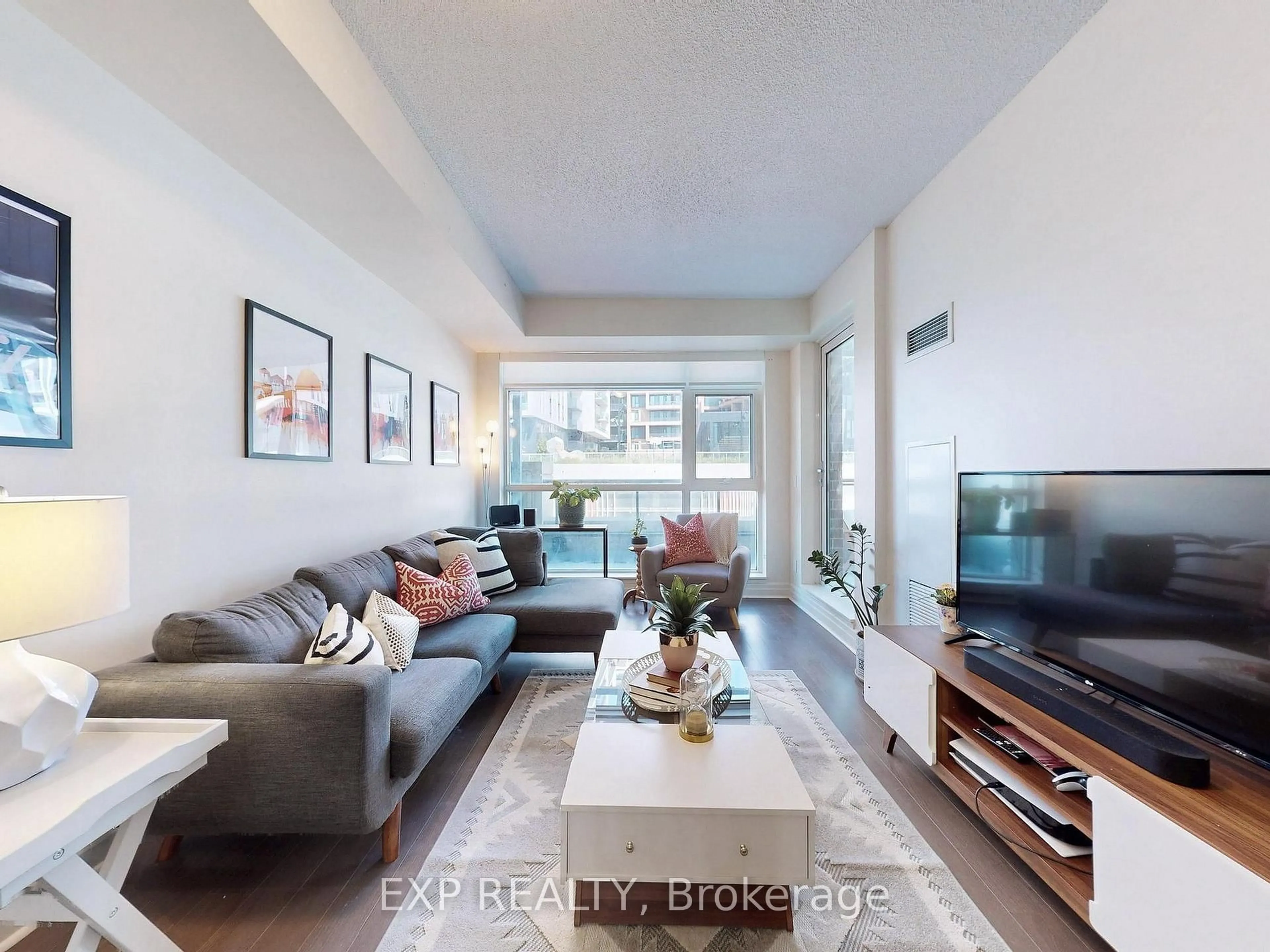 Living room with furniture, unknown for 8130 Birchmount Rd #312, Markham Ontario L6G 0E4