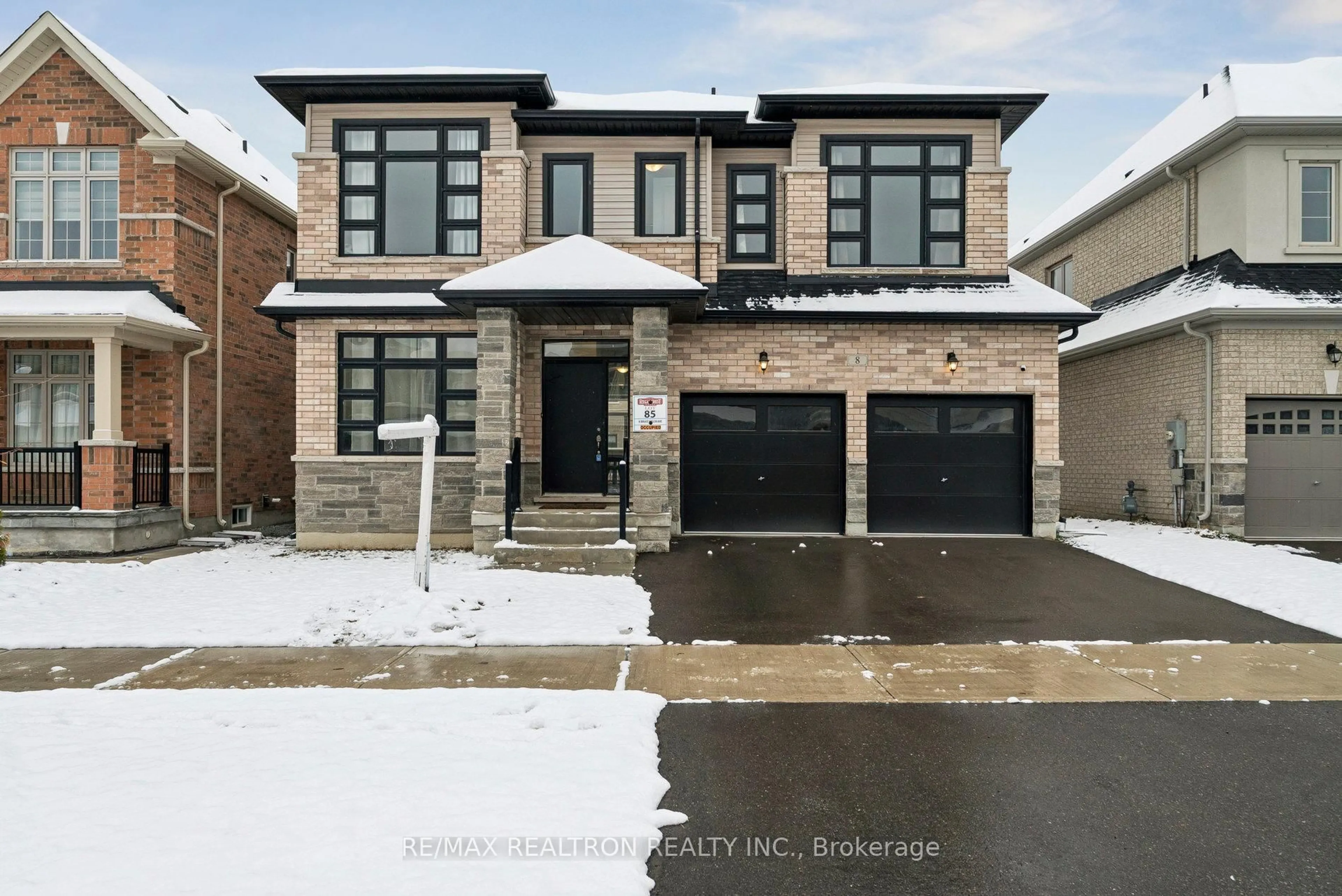 Home with brick exterior material, street for 8 Bruce Welch Ave, Georgina Ontario L4P 0J1