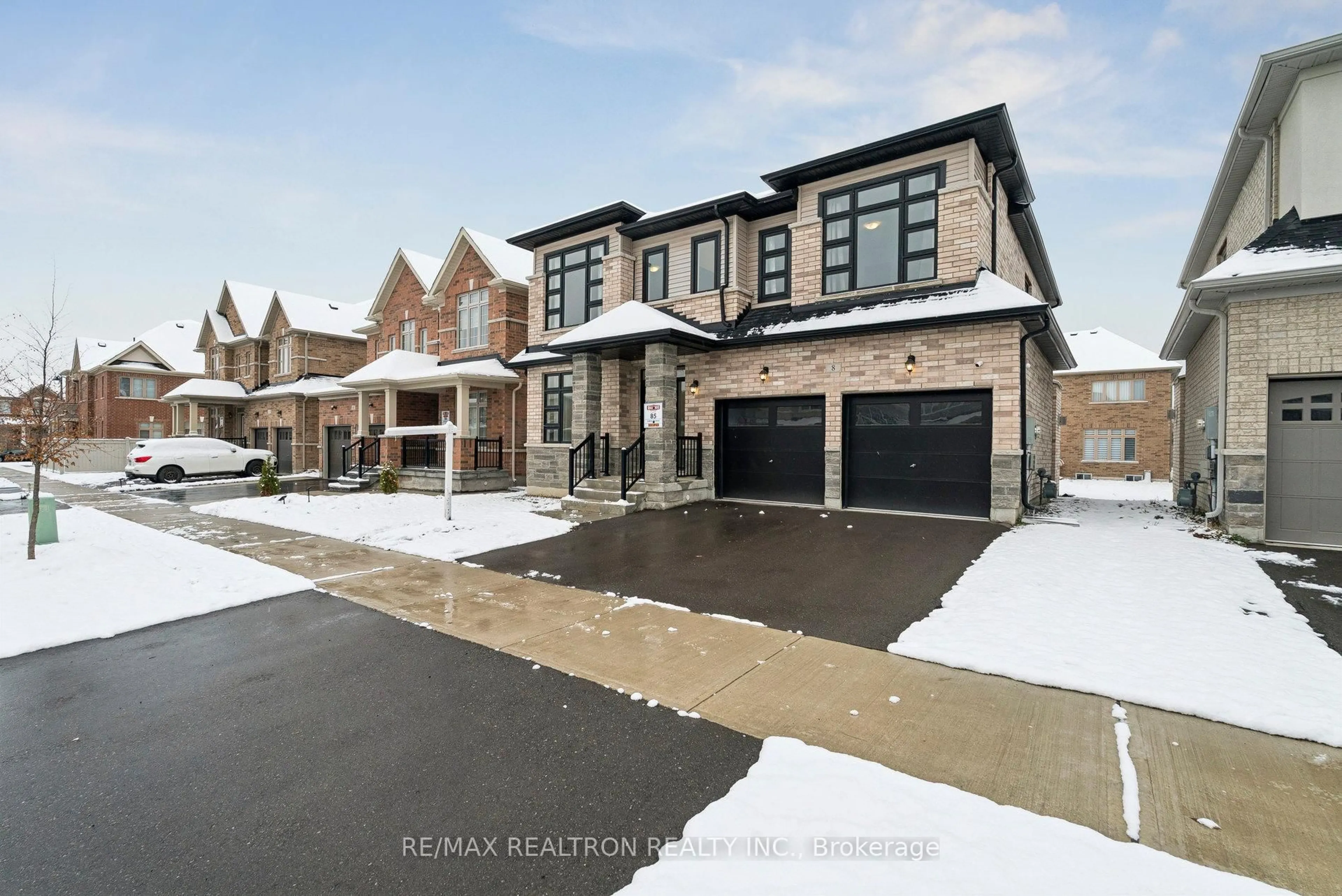 Home with brick exterior material, street for 8 Bruce Welch Ave, Georgina Ontario L4P 0J1