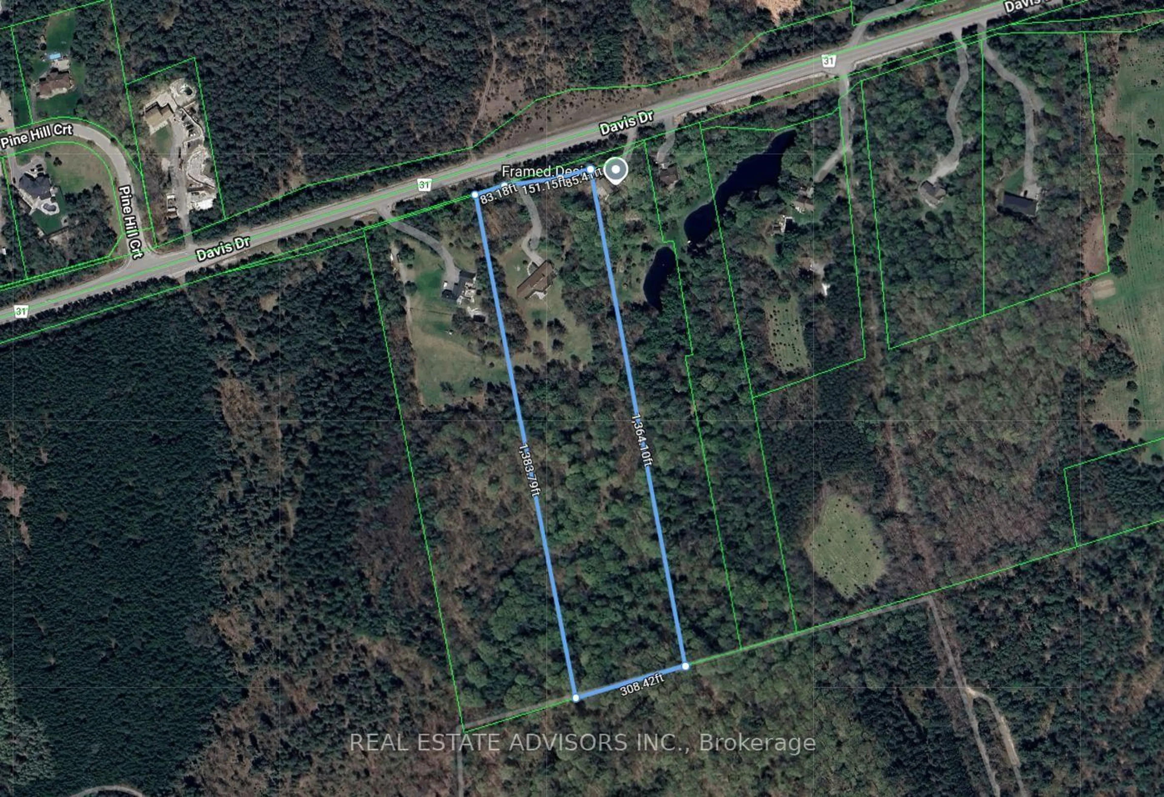 A pic from outside/outdoor area/front of a property/back of a property/a pic from drone, street for 4997 Davis Dr, Whitchurch-Stouffville Ontario L4A 1Z1