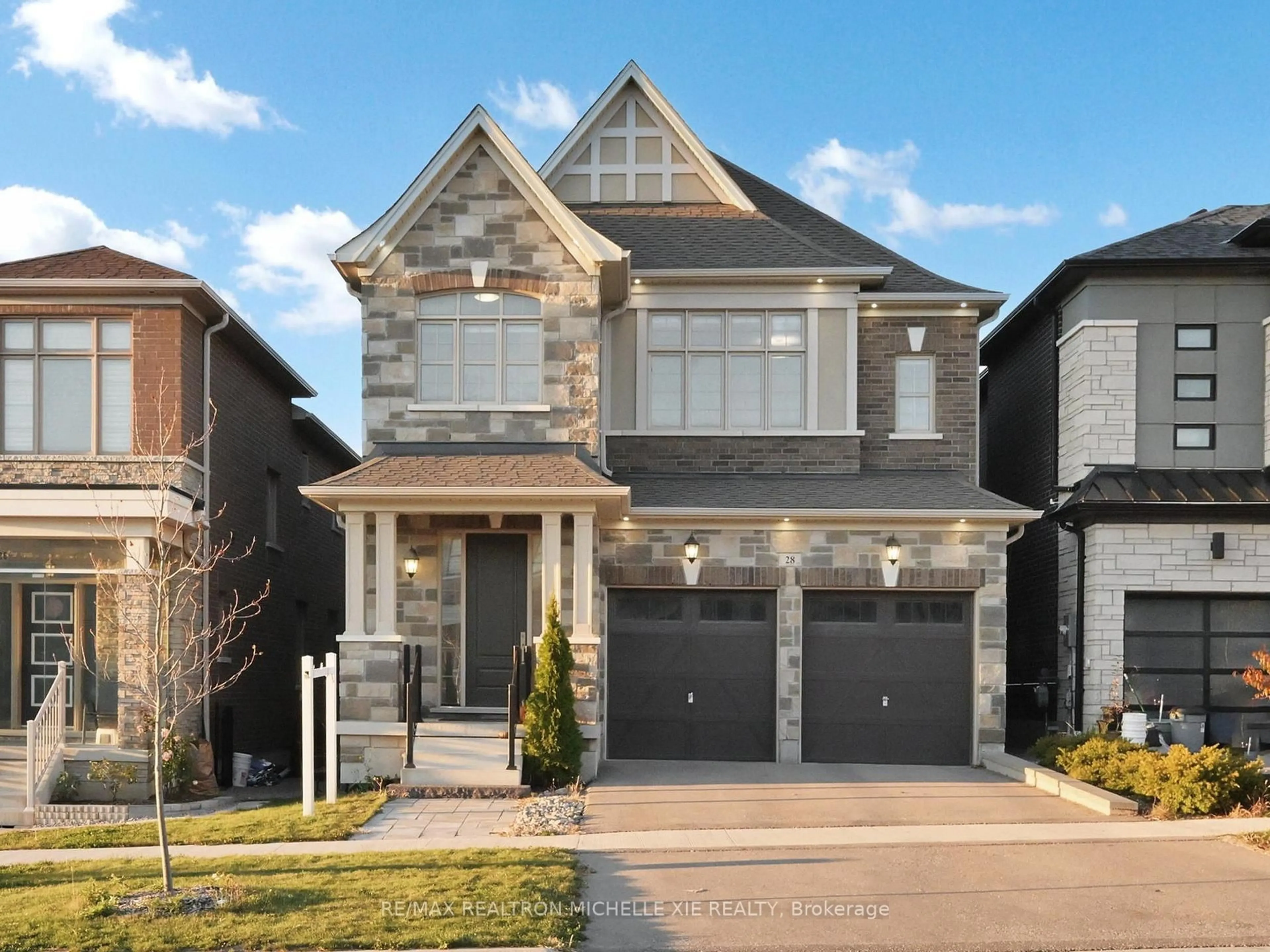 Home with brick exterior material, street for 28 Mckean Dr, Whitchurch-Stouffville Ontario L4A 4V9