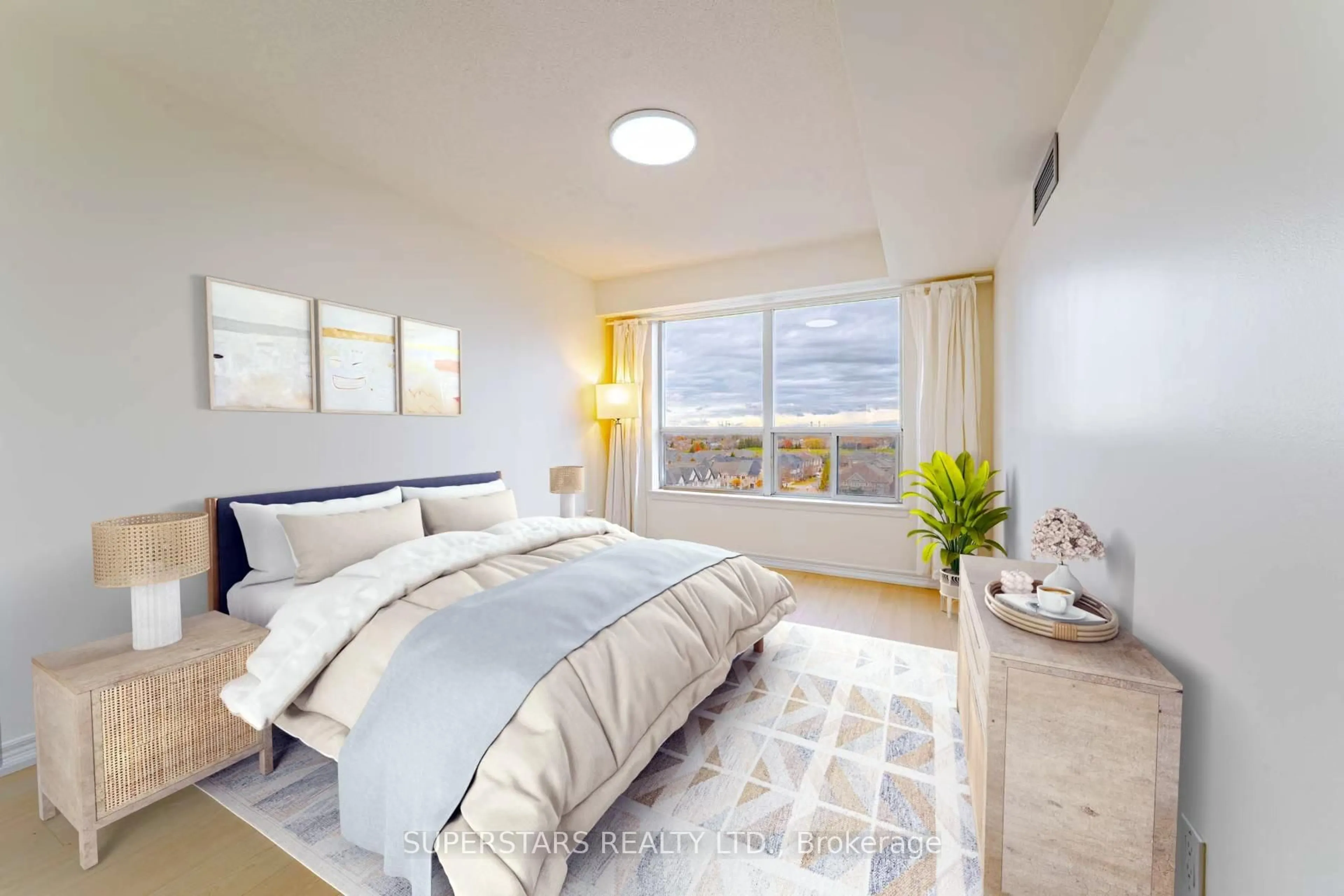 Bedroom with bed, unknown for 15 North Park Rd #806, Vaughan Ontario L4J 0C9