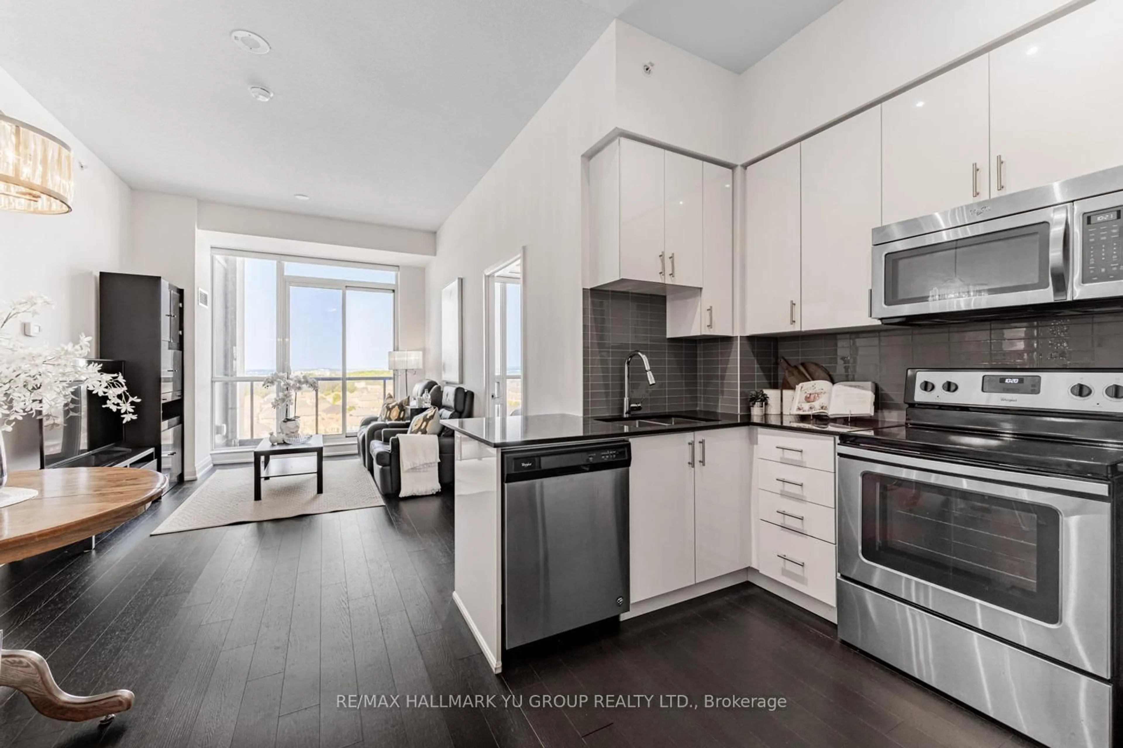 Open concept kitchen, unknown for 9582 Markham Rd #LPH 1601, Markham Ontario L6E 0T4