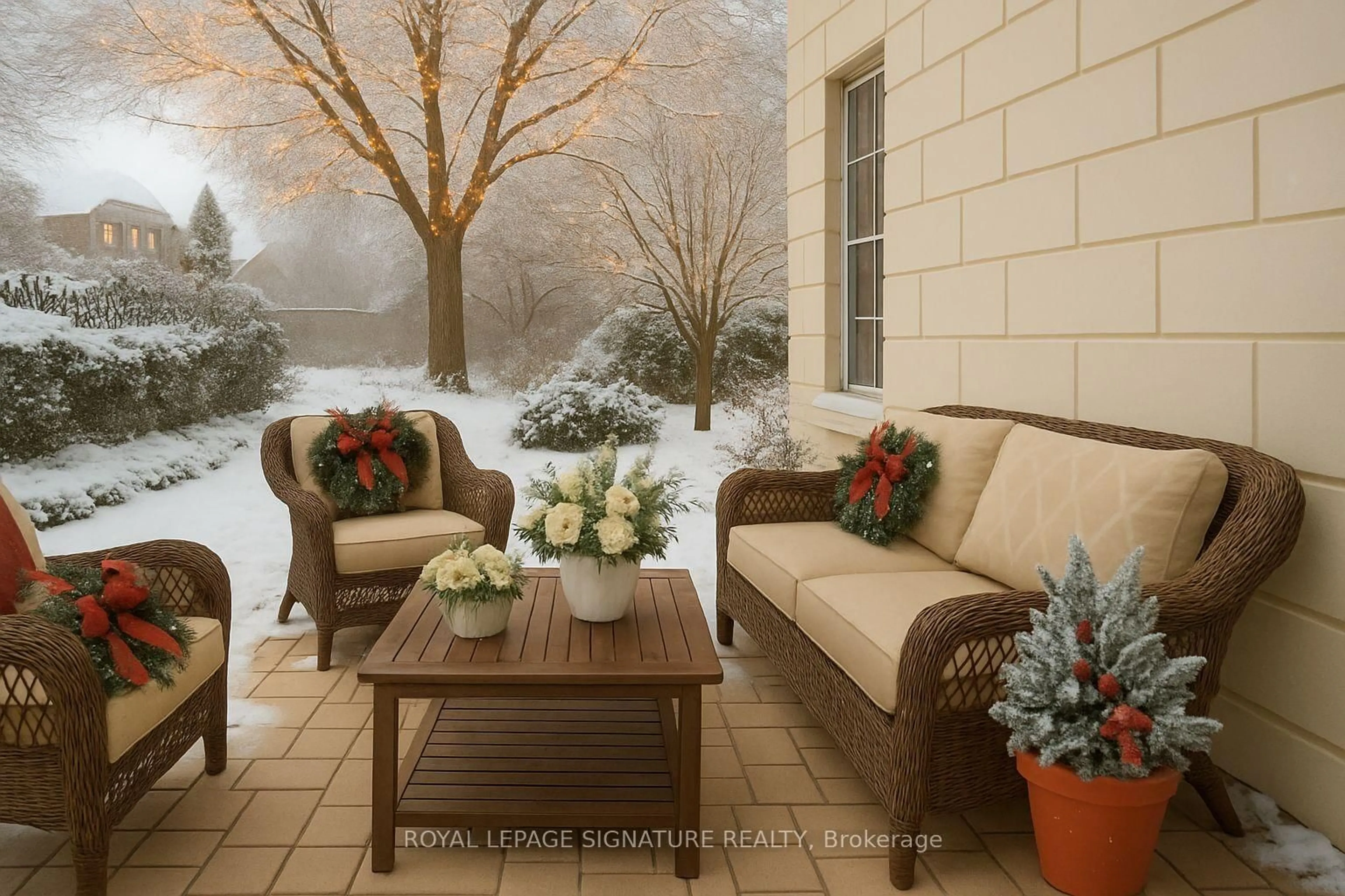 Patio, water/lake/river/ocean view for 25 Times Ave #108, Markham Ontario L3T 7X5