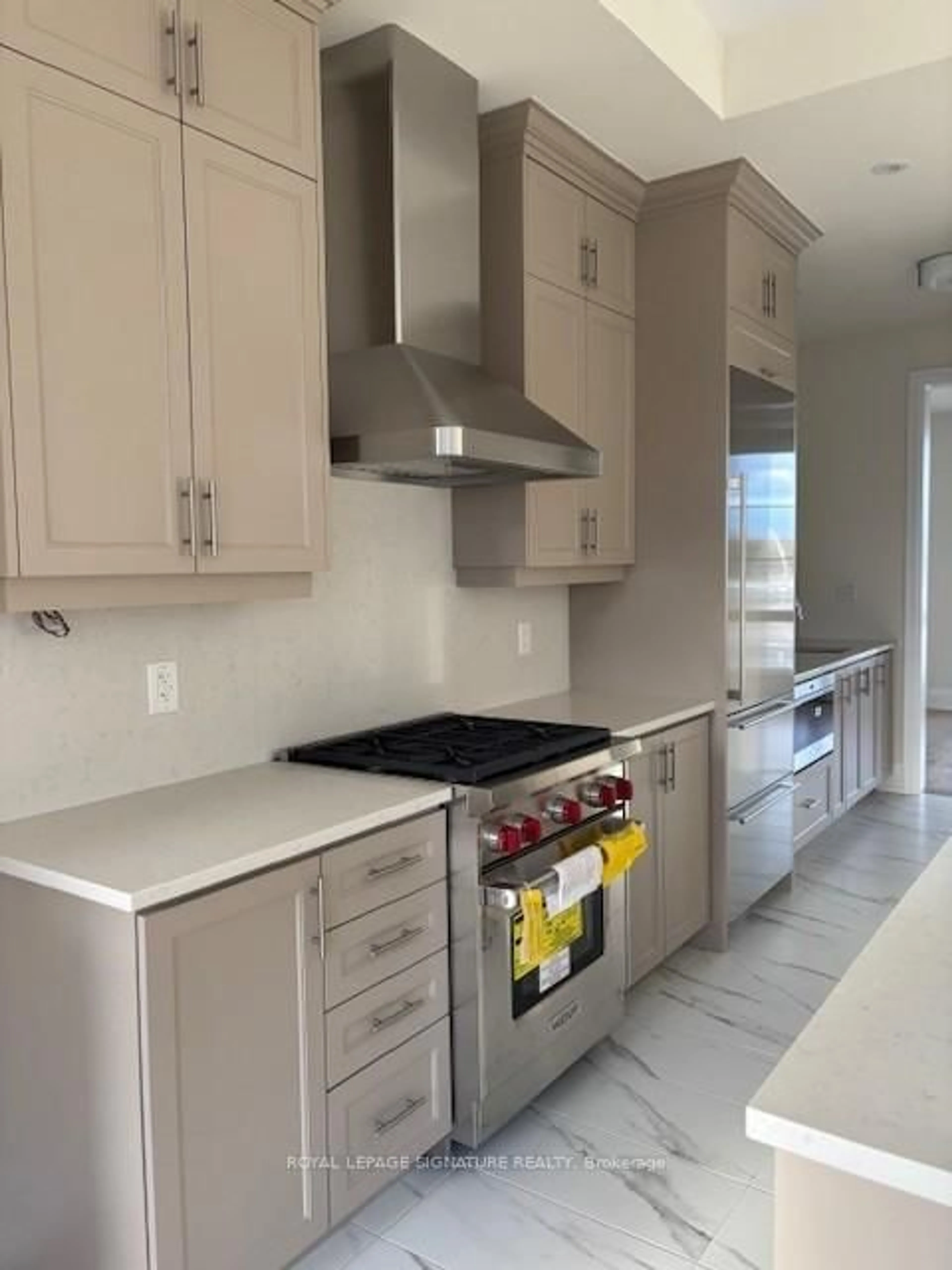 Contemporary kitchen, ceramic/tile floor for 452 York Downs Blvd, Markham Ontario L6C 3P8