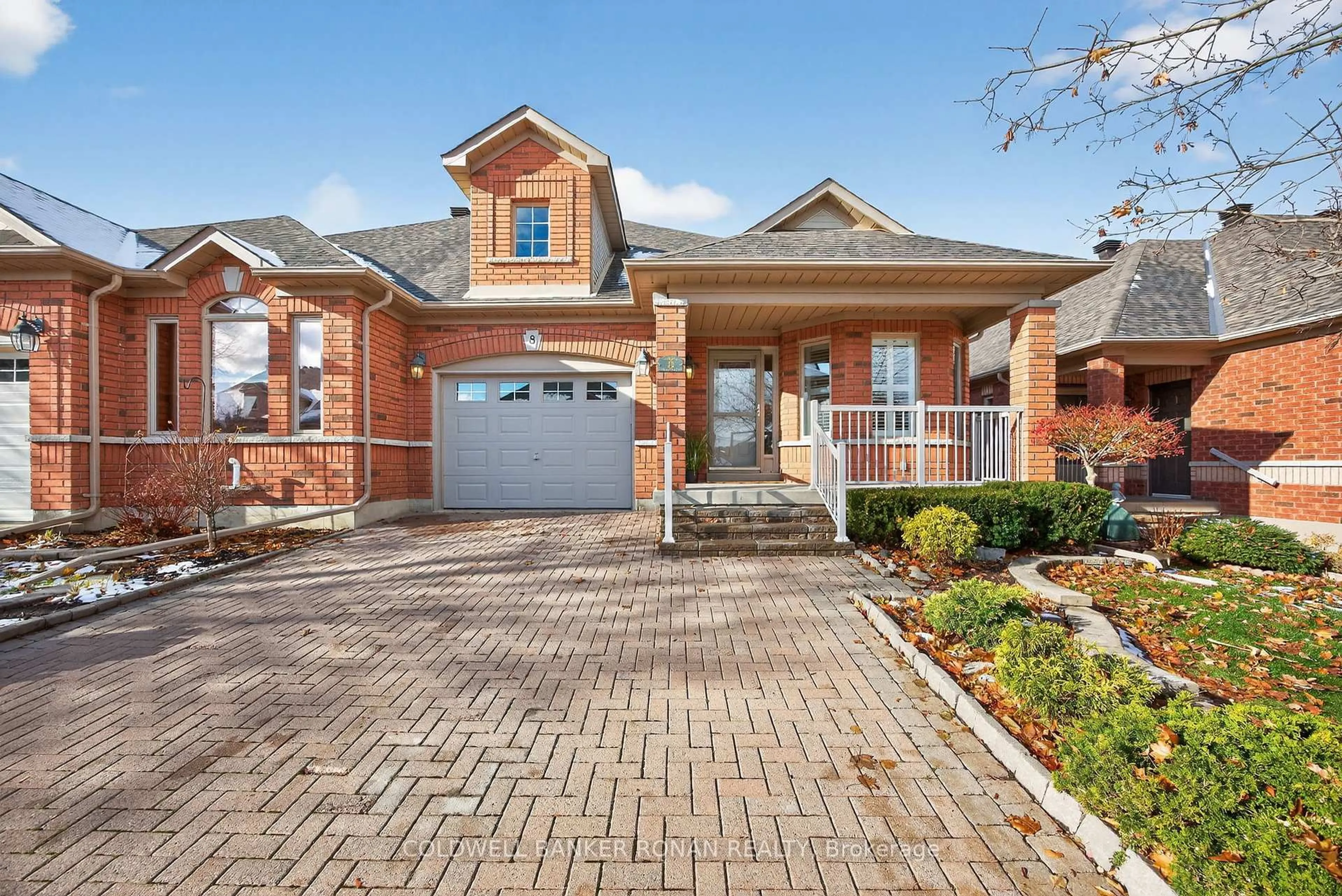 Home with brick exterior material, street for 8 Montebello Terr #21, New Tecumseth Ontario L9R 2H3