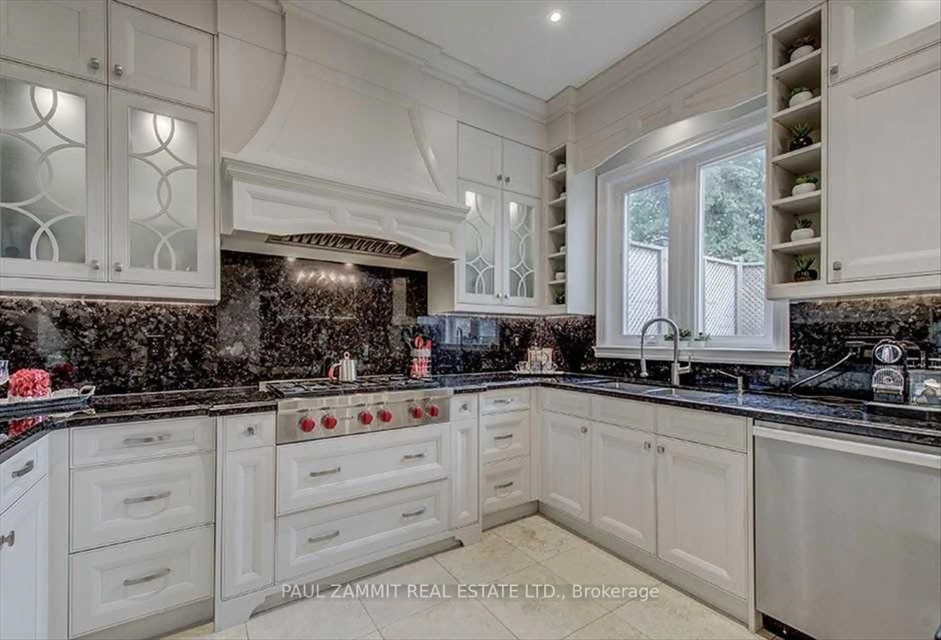 Contemporary kitchen, ceramic/tile floor for 90 Grandview Ave, Markham Ontario L3T 1H4