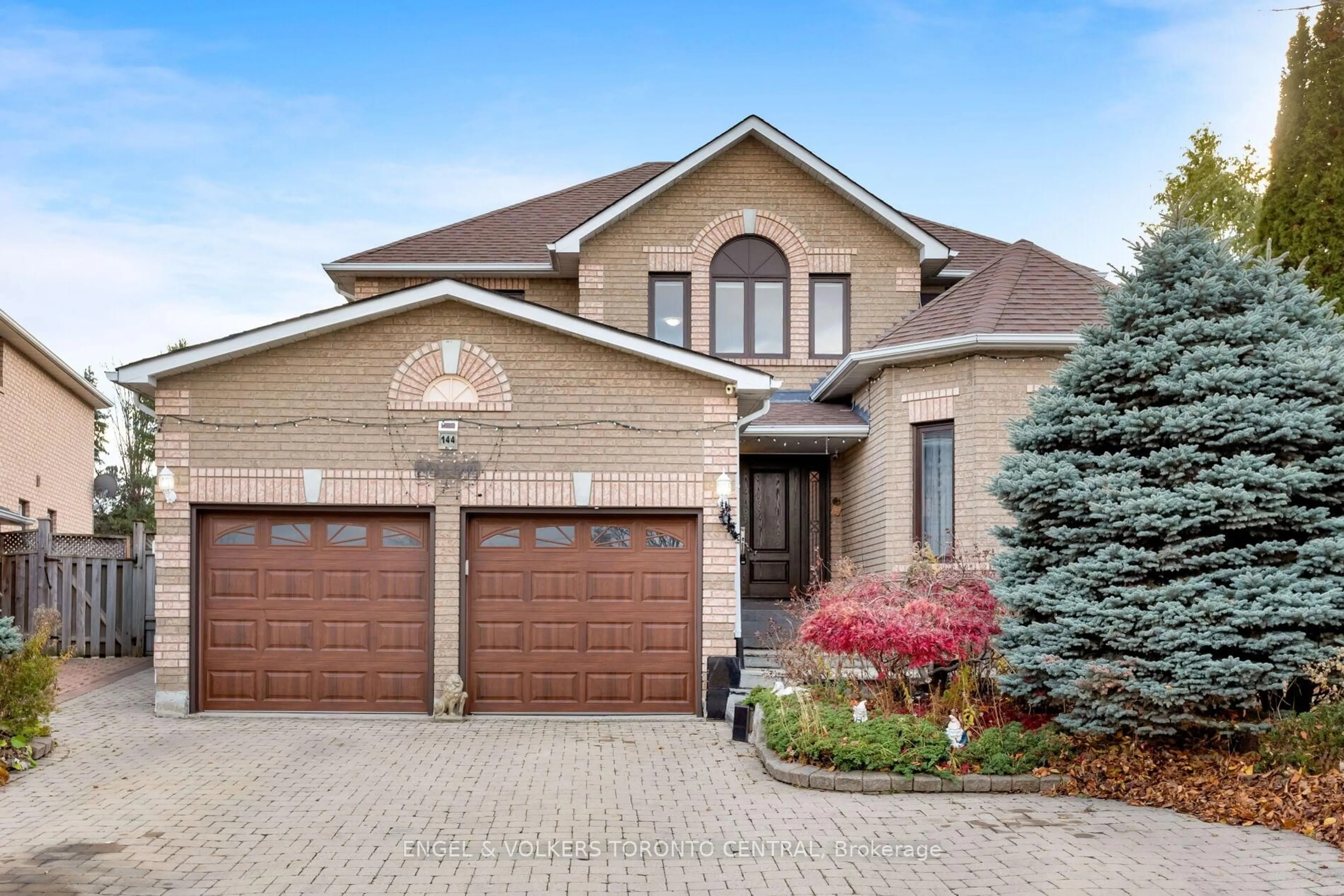 Home with brick exterior material, street for 144 Claremont Lane, Vaughan Ontario L4L 8Z8