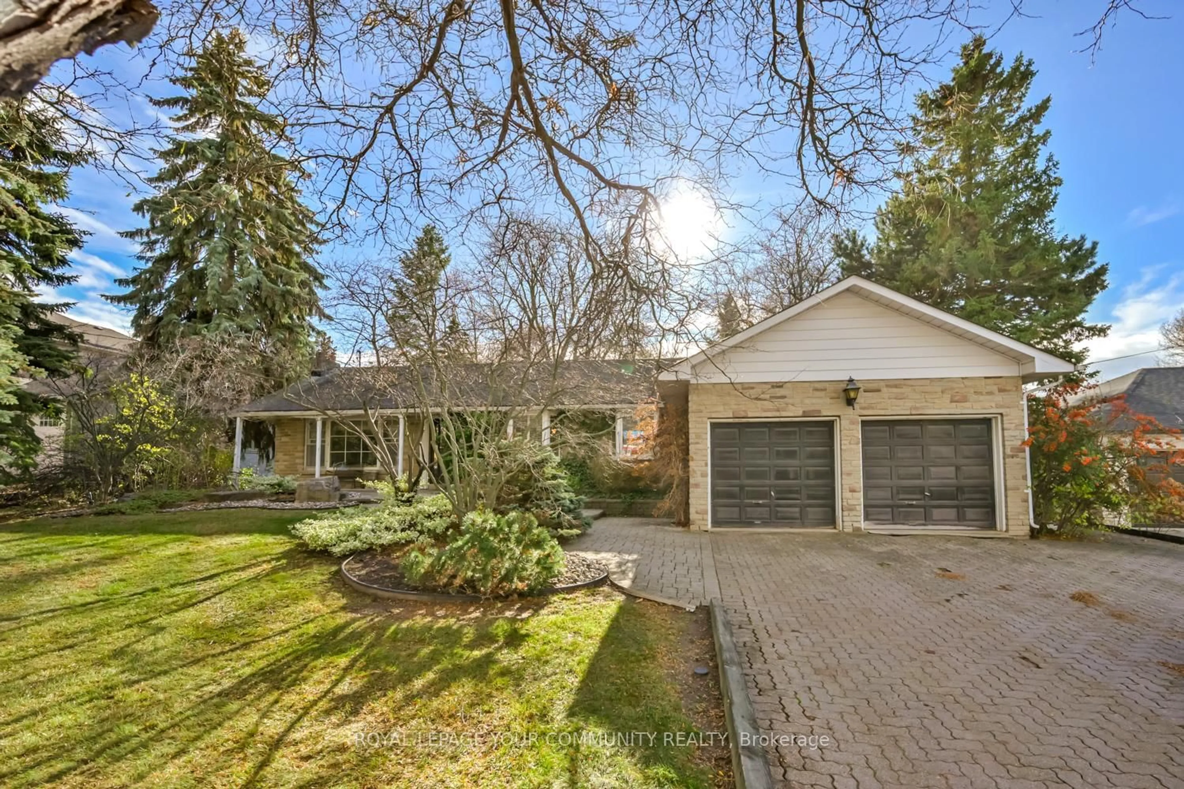 Home with brick exterior material, street for 23 Denham Dr, Richmond Hill Ontario L4C 6H6