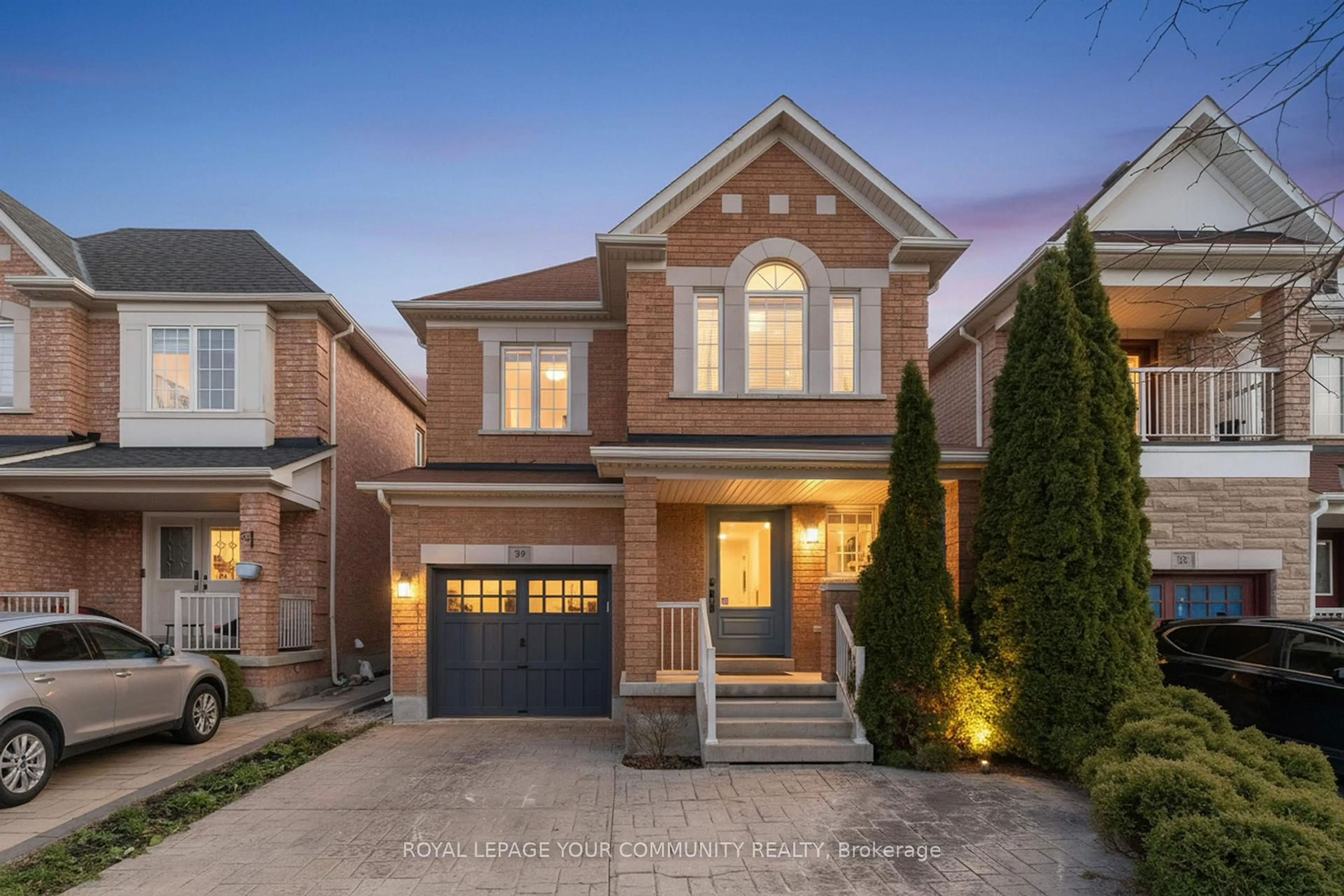 Home with brick exterior material, street for 39 Boticelli Way, Vaughan Ontario L4H 0C6