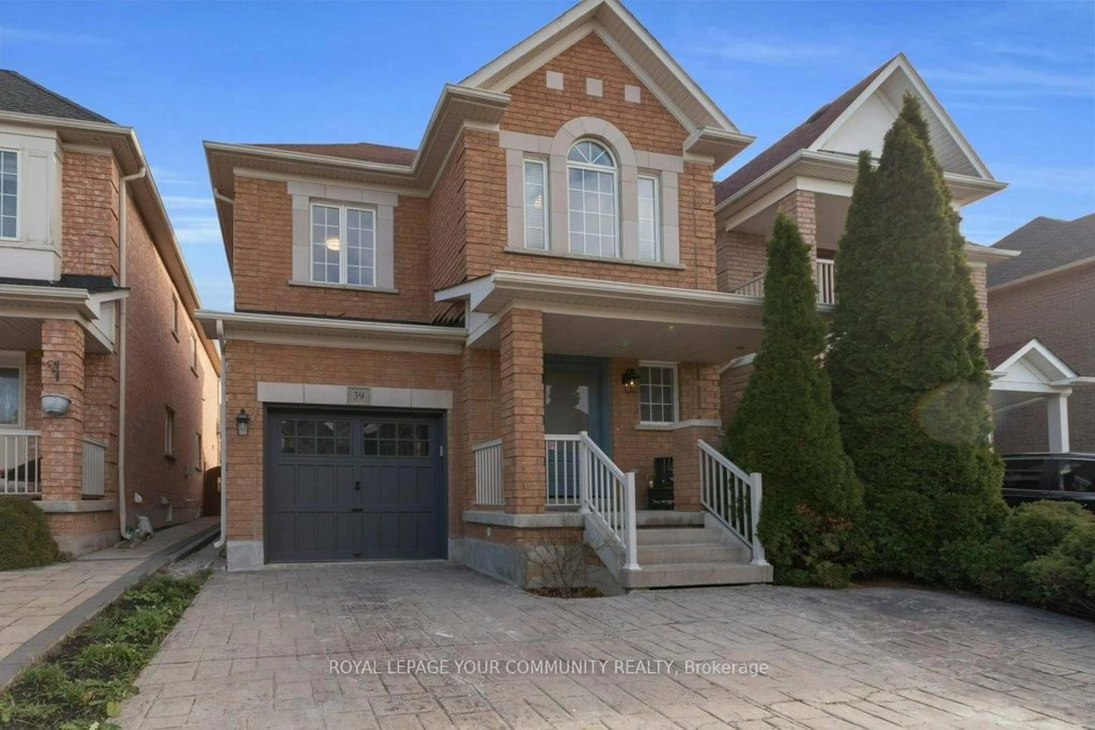 Home with brick exterior material, street for 39 Boticelli Way, Vaughan Ontario L4H 0C6