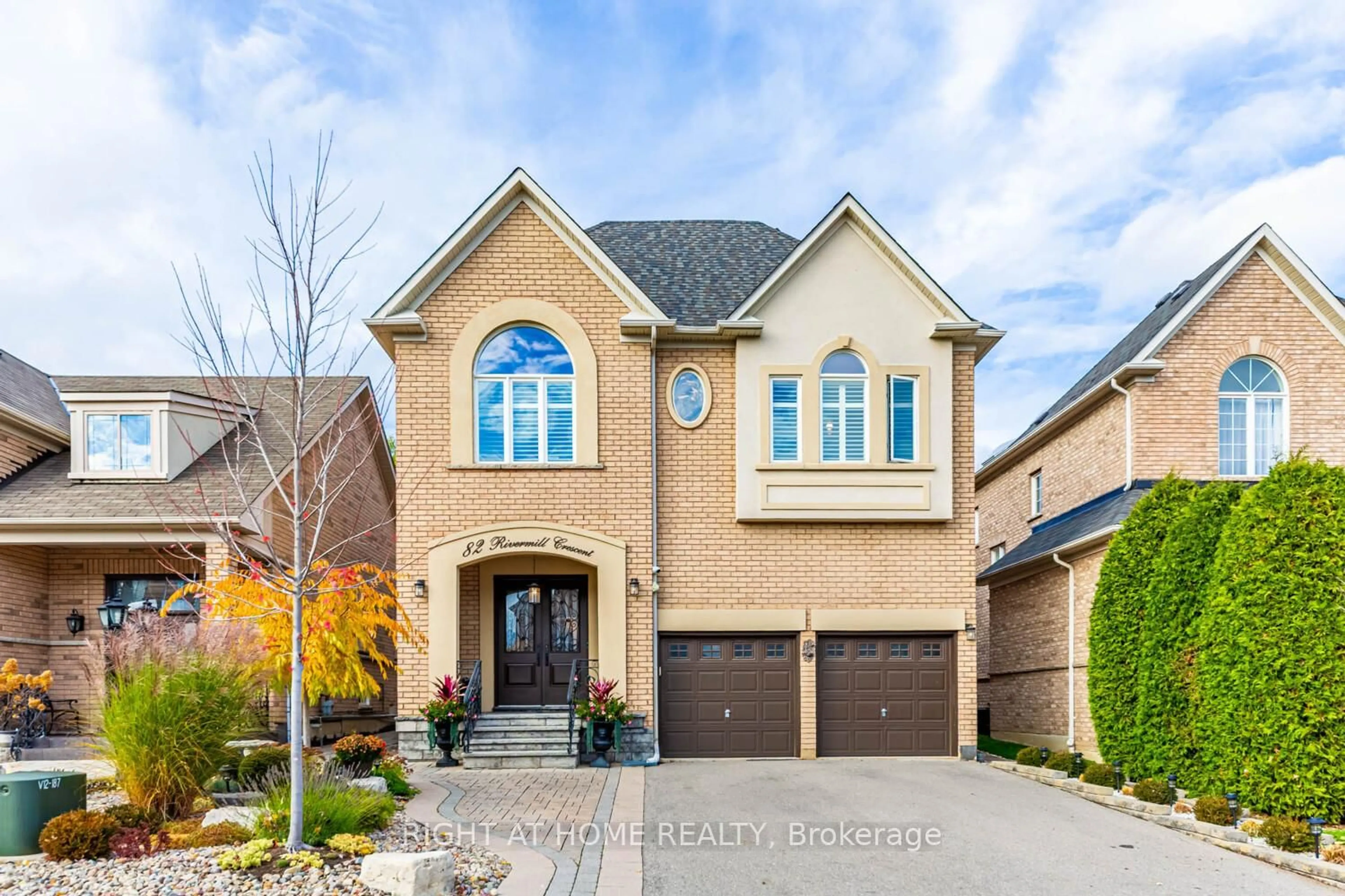 Home with brick exterior material, street for 82 Rivermill Cres, Vaughan Ontario L6A 0H4