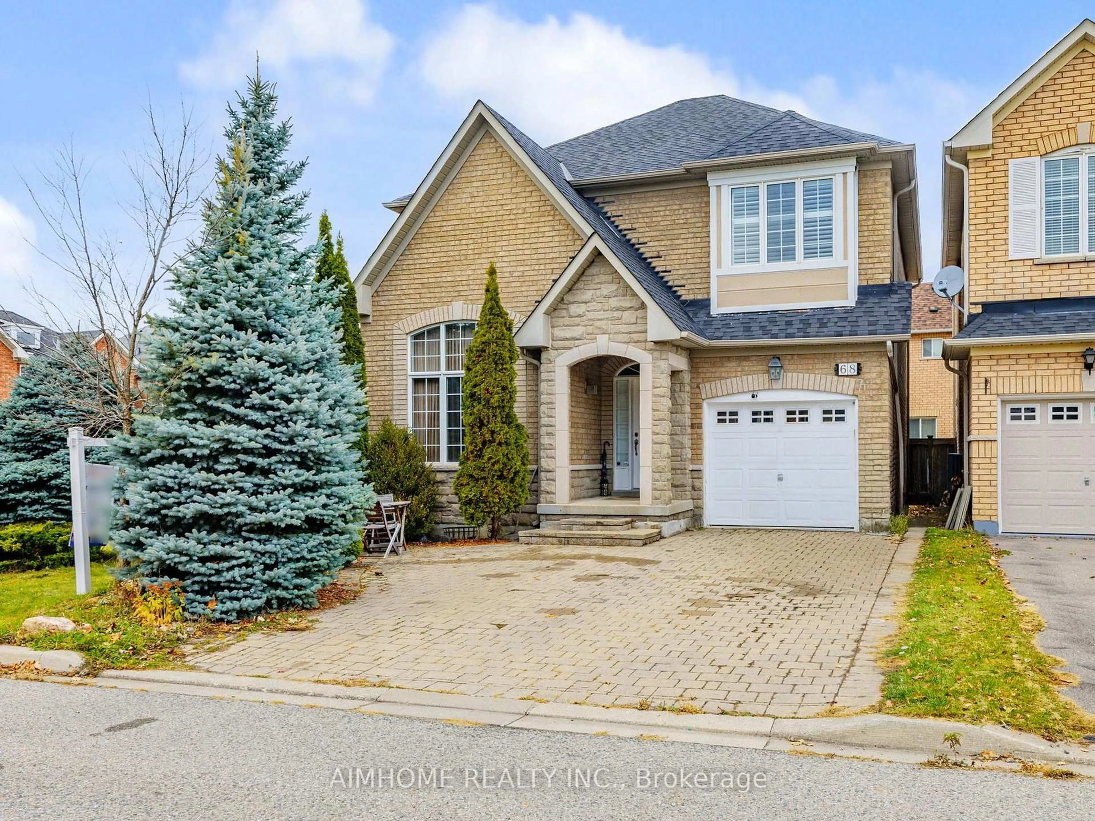 Home with brick exterior material, street for 68 Wheelwright Dr, Richmond Hill Ontario L4E 5A1