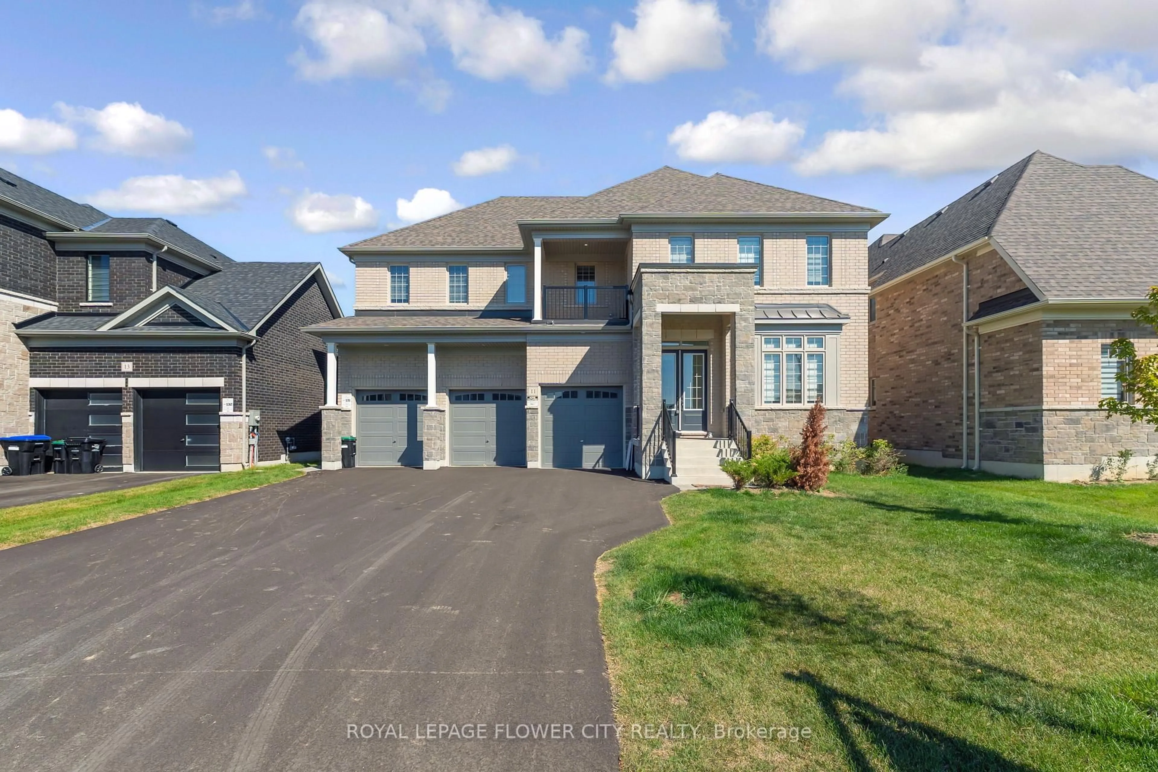 Home with brick exterior material, street for 11 Wintergreen Lane, Adjala-Tosorontio Ontario L0G 1W0