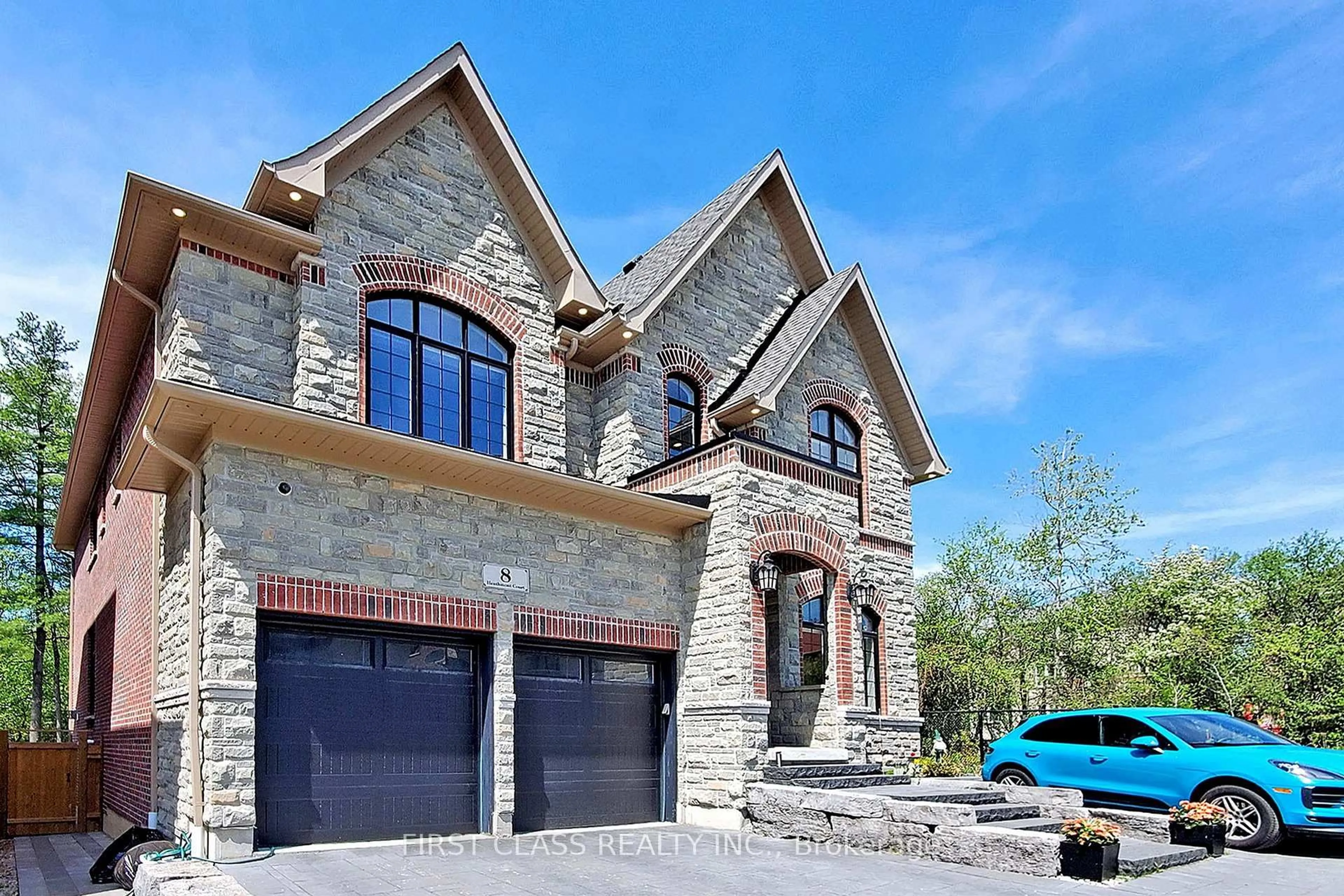 Home with brick exterior material, street for 8 Heathmont Crt, Richmond Hill Ontario L4E 1C2
