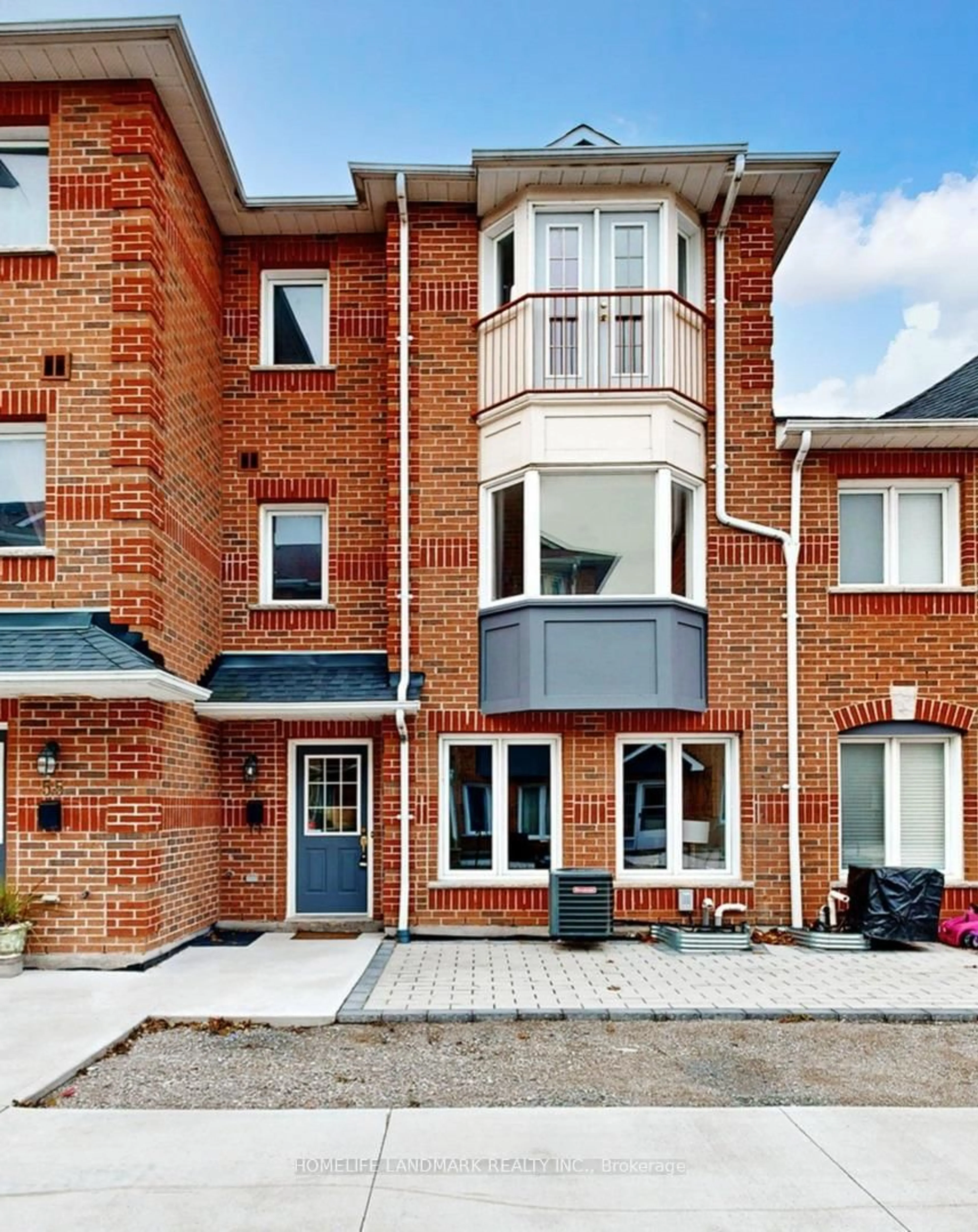 Home with brick exterior material, street for 151 Townsgate Dr #54, Vaughan Ontario L4J 8J7