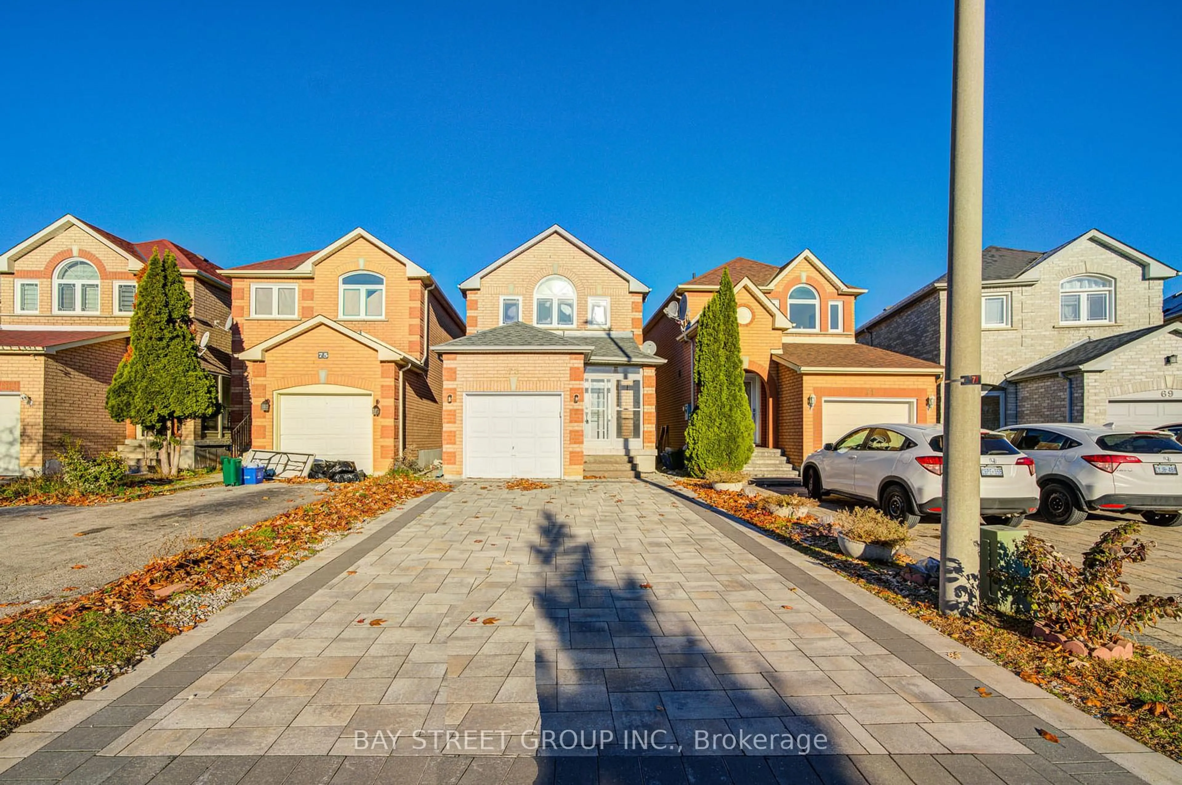 Home with brick exterior material, street for 73 Mindy Cres, Markham Ontario L3S 3X3