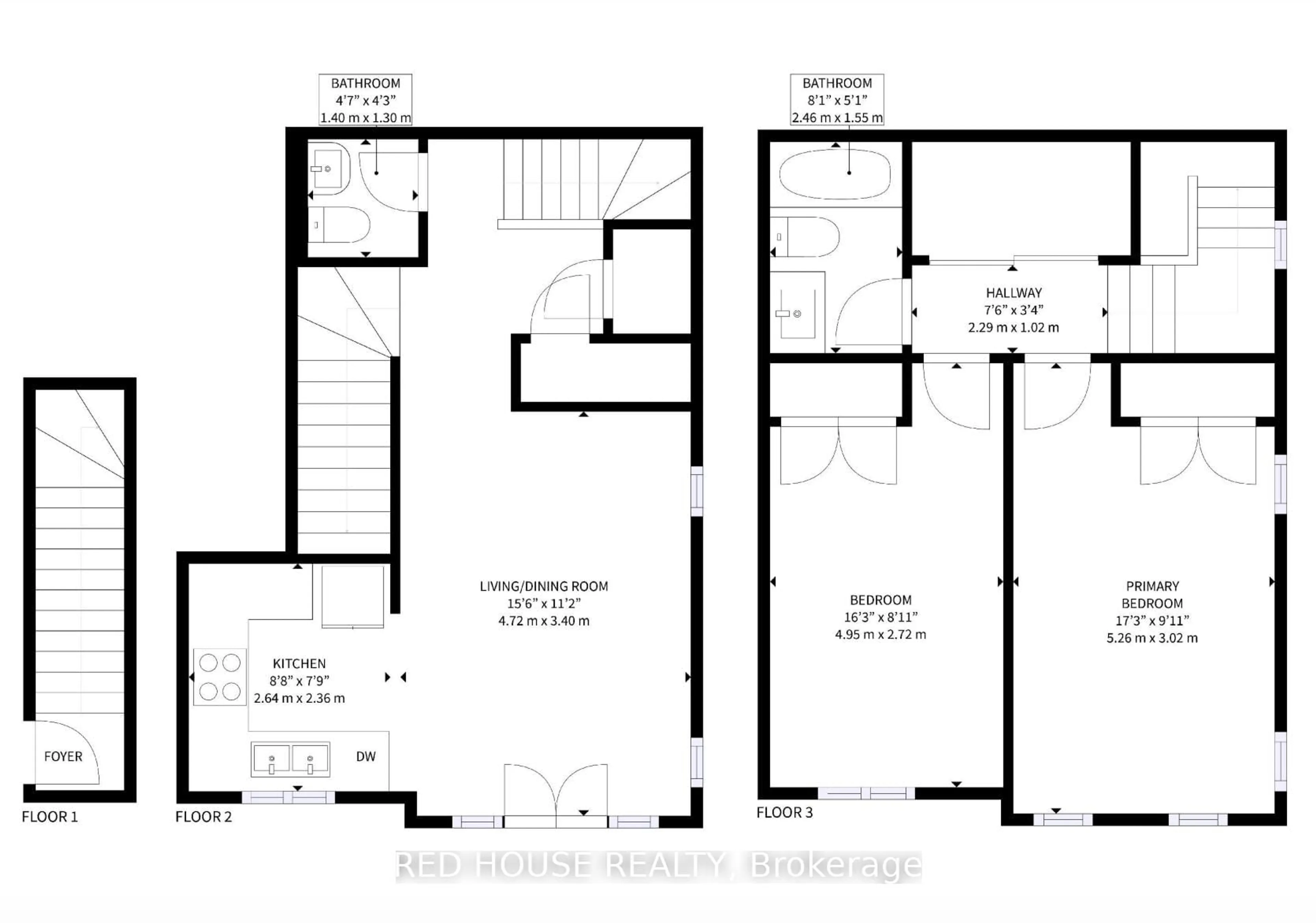 Floor plan for 26 Bruce St #E08, Vaughan Ontario L4L 1J4