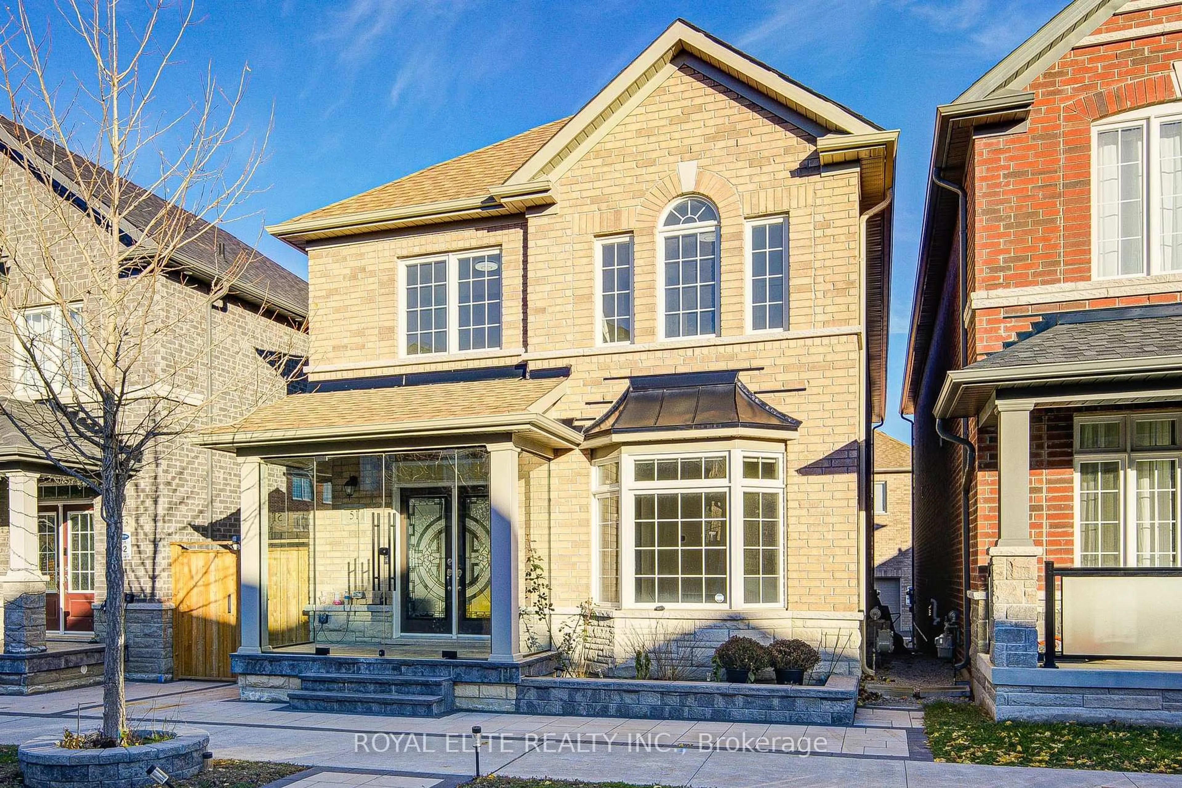 Home with brick exterior material, street for 51 Albert Lewis St, Markham Ontario L6B 1A8