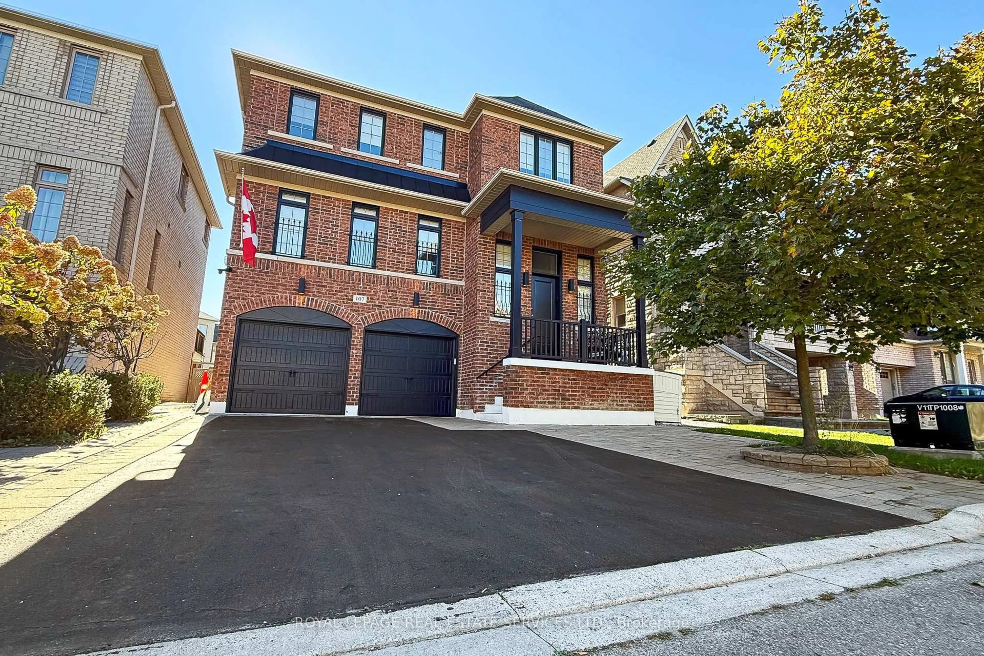 Home with brick exterior material, street for 107 Rumsey Rd, Vaughan Ontario L6A 4L8
