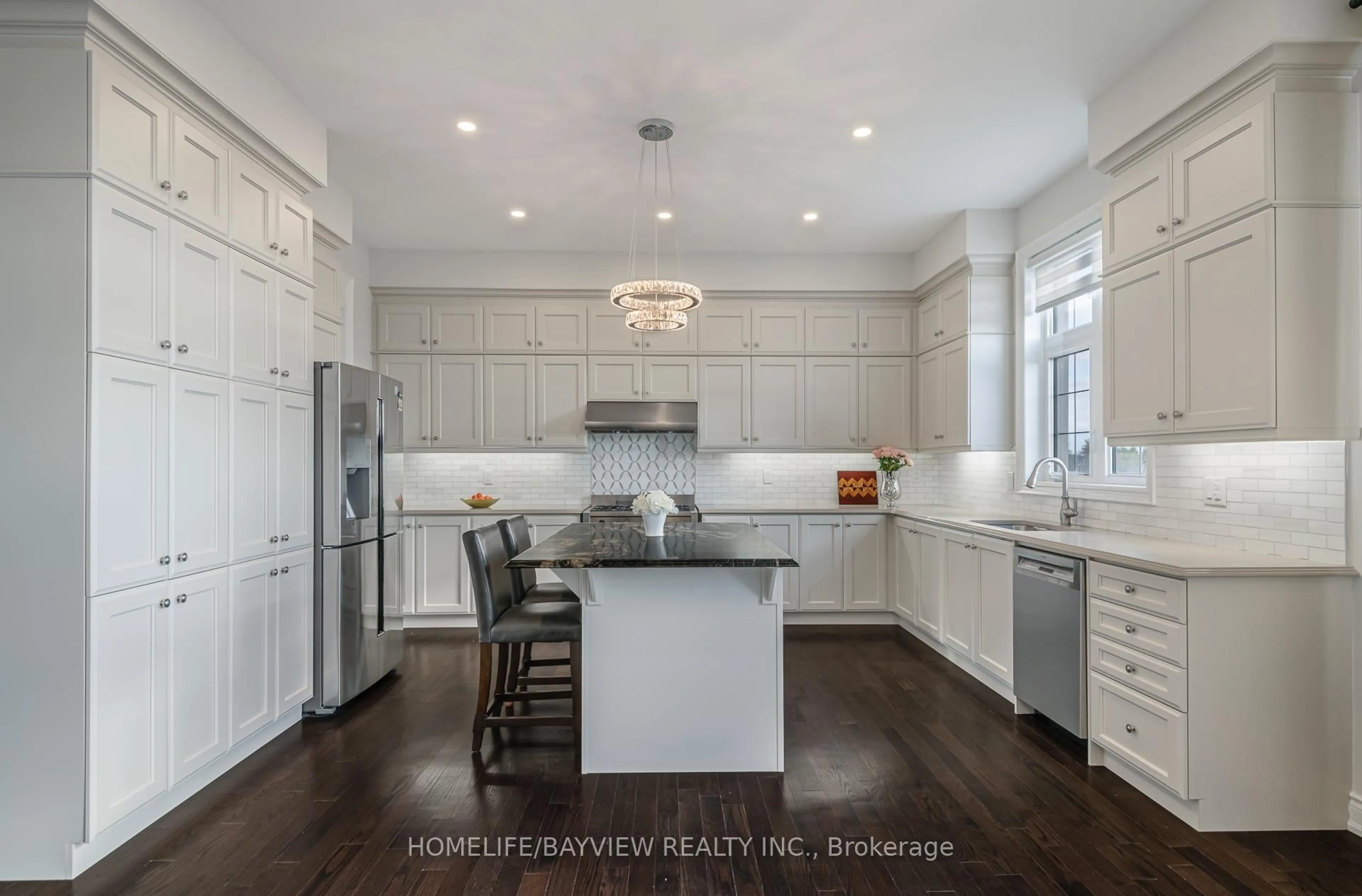 Contemporary kitchen, ceramic/tile floor for 17 Lacrosse Tr, Vaughan Ontario L4H 4S7