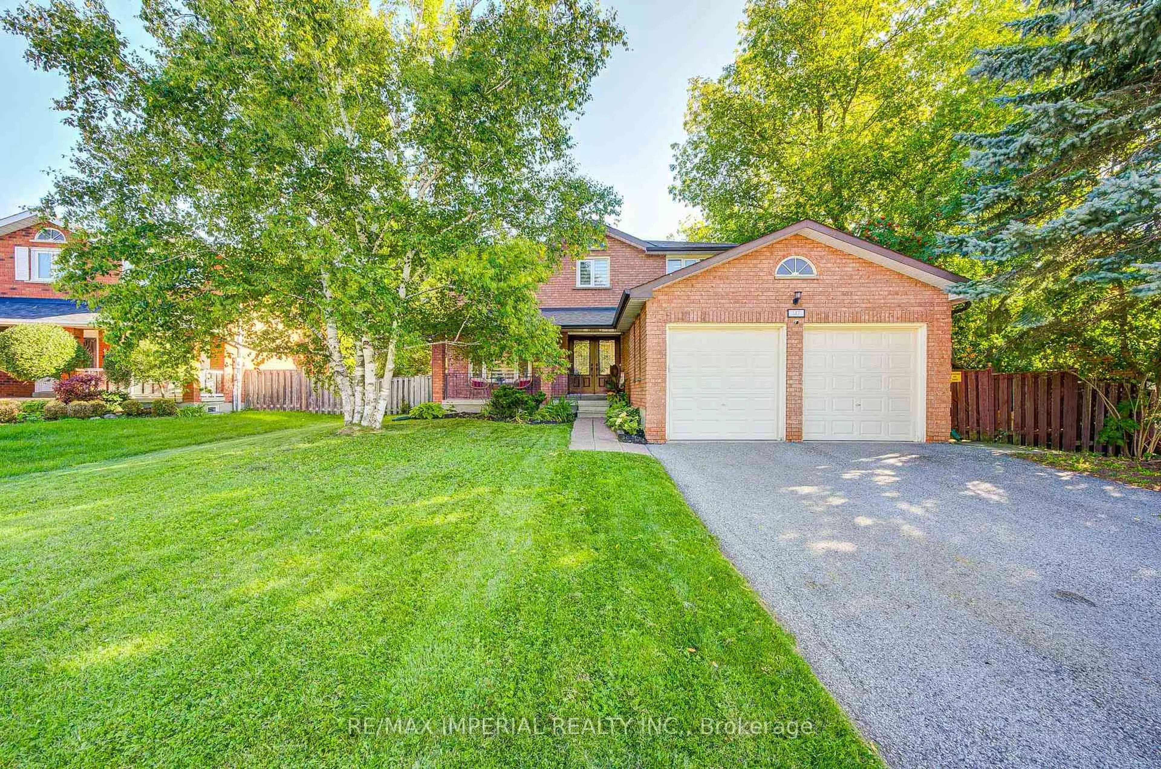 Home with brick exterior material, street for 147 Millard St, Whitchurch-Stouffville Ontario L4A 5A1