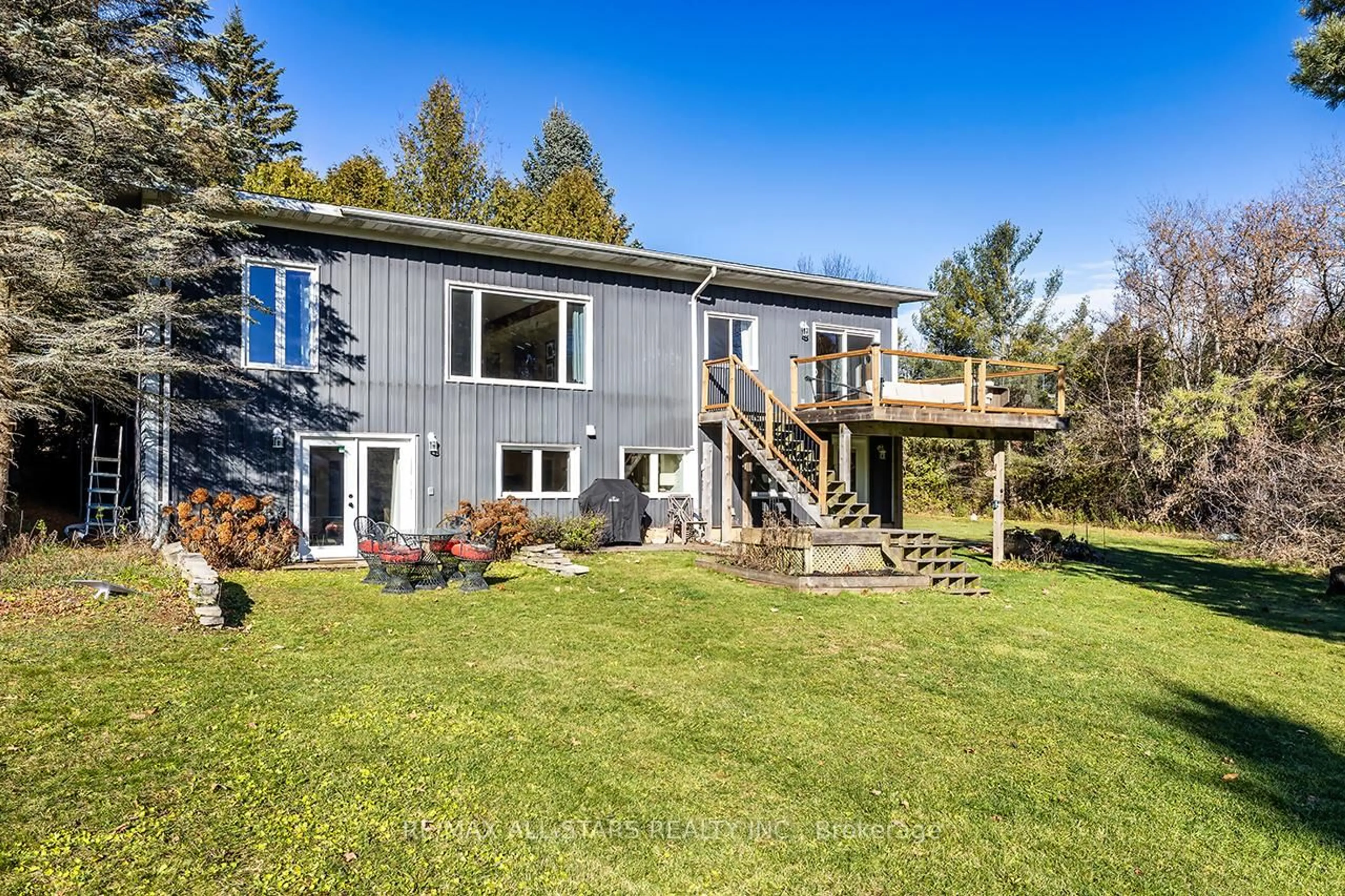 A pic from outside/outdoor area/front of a property/back of a property/a pic from drone, unknown for 1980 Concession Rd 5 Rd, Brock Ontario L0C 1H0