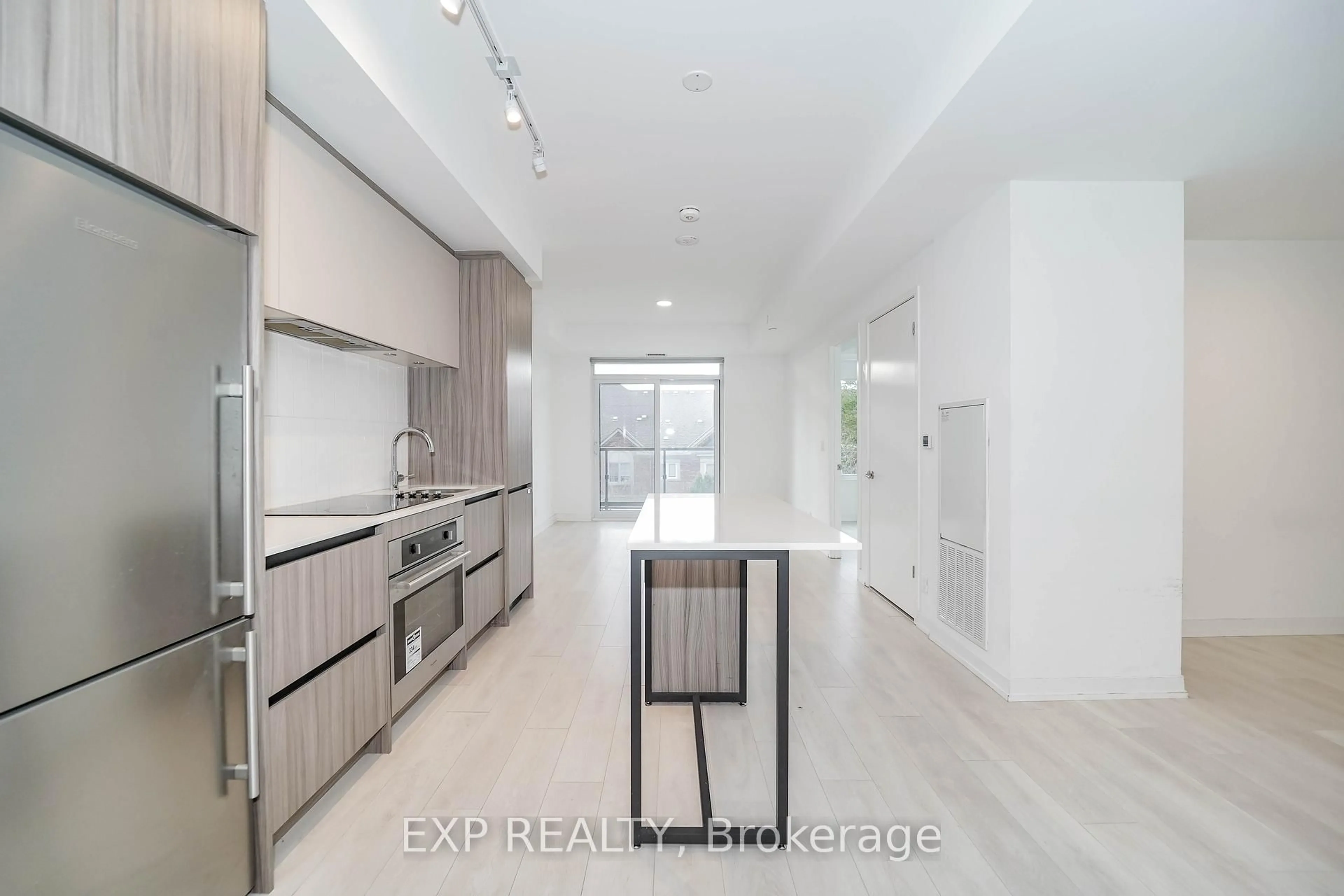 Contemporary kitchen, ceramic/tile floor for 8 Beverley Glen Blvd #D328, Vaughan Ontario L4J 0L5