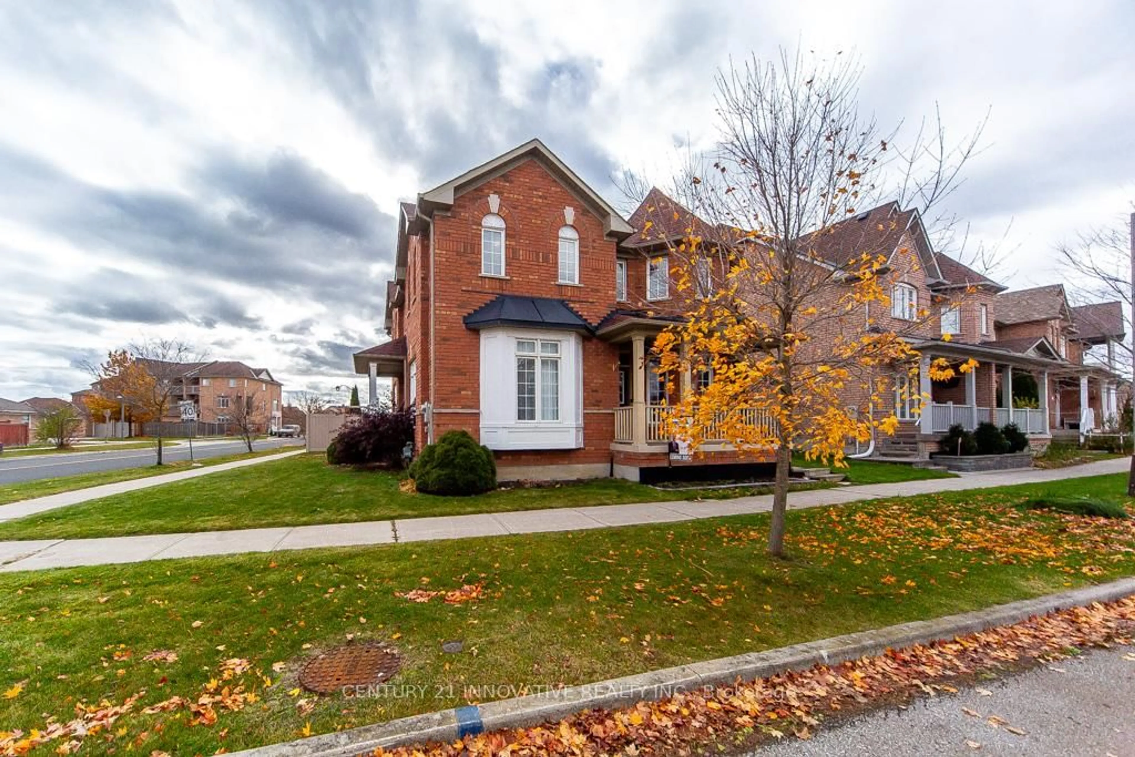 Home with brick exterior material, street for 63 Rainbow Valley Cres, Markham Ontario L6E 1M2
