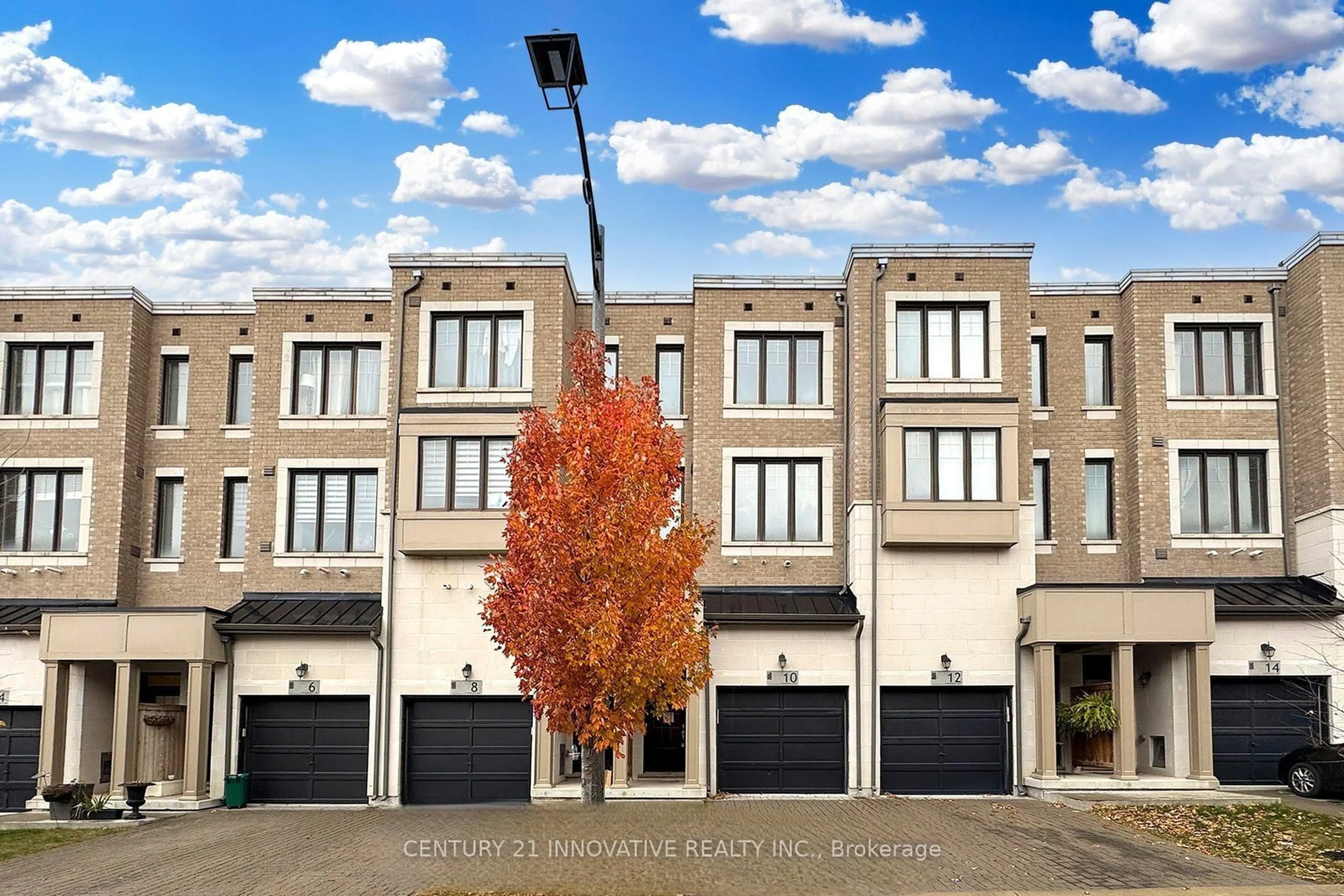 Home with brick exterior material, street for 10 Hyderabad Lane, Markham Ontario L4E 0T8