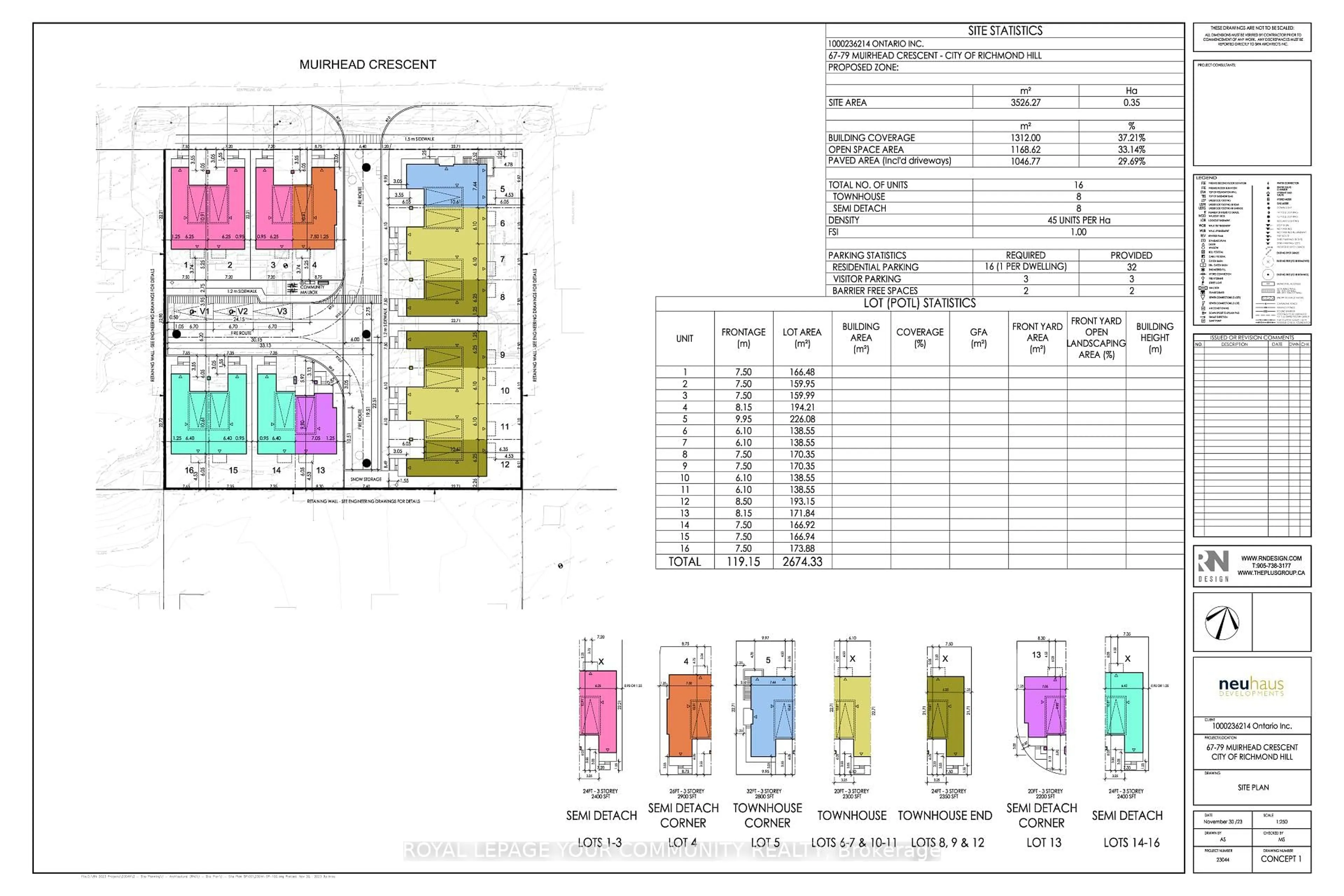 Floor plan for 79 Muirhead Cres, Richmond Hill Ontario L4E 3M7
