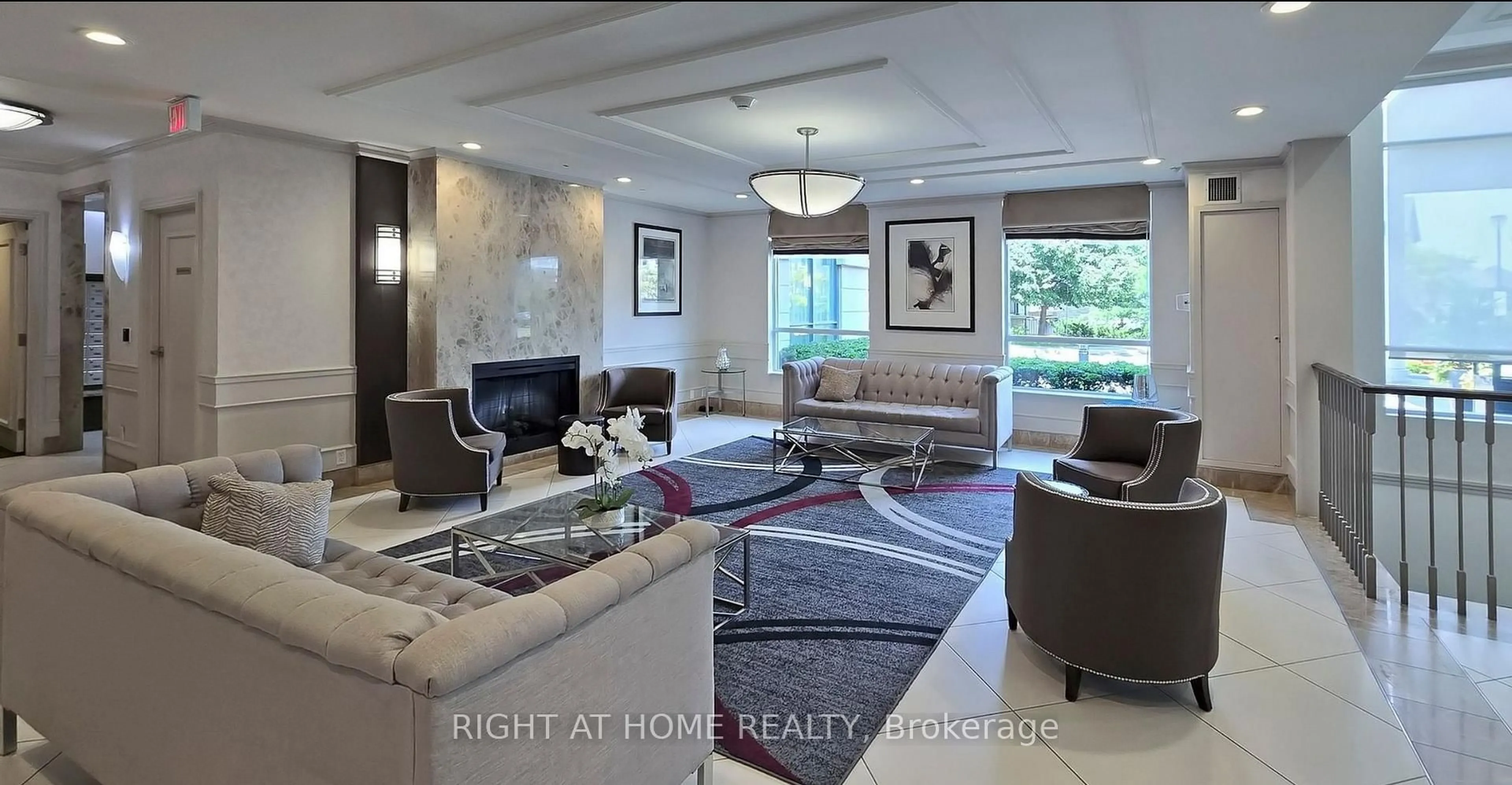 Living room with furniture, unknown for 20 North Park Rd #804, Vaughan Ontario L4J 0G7