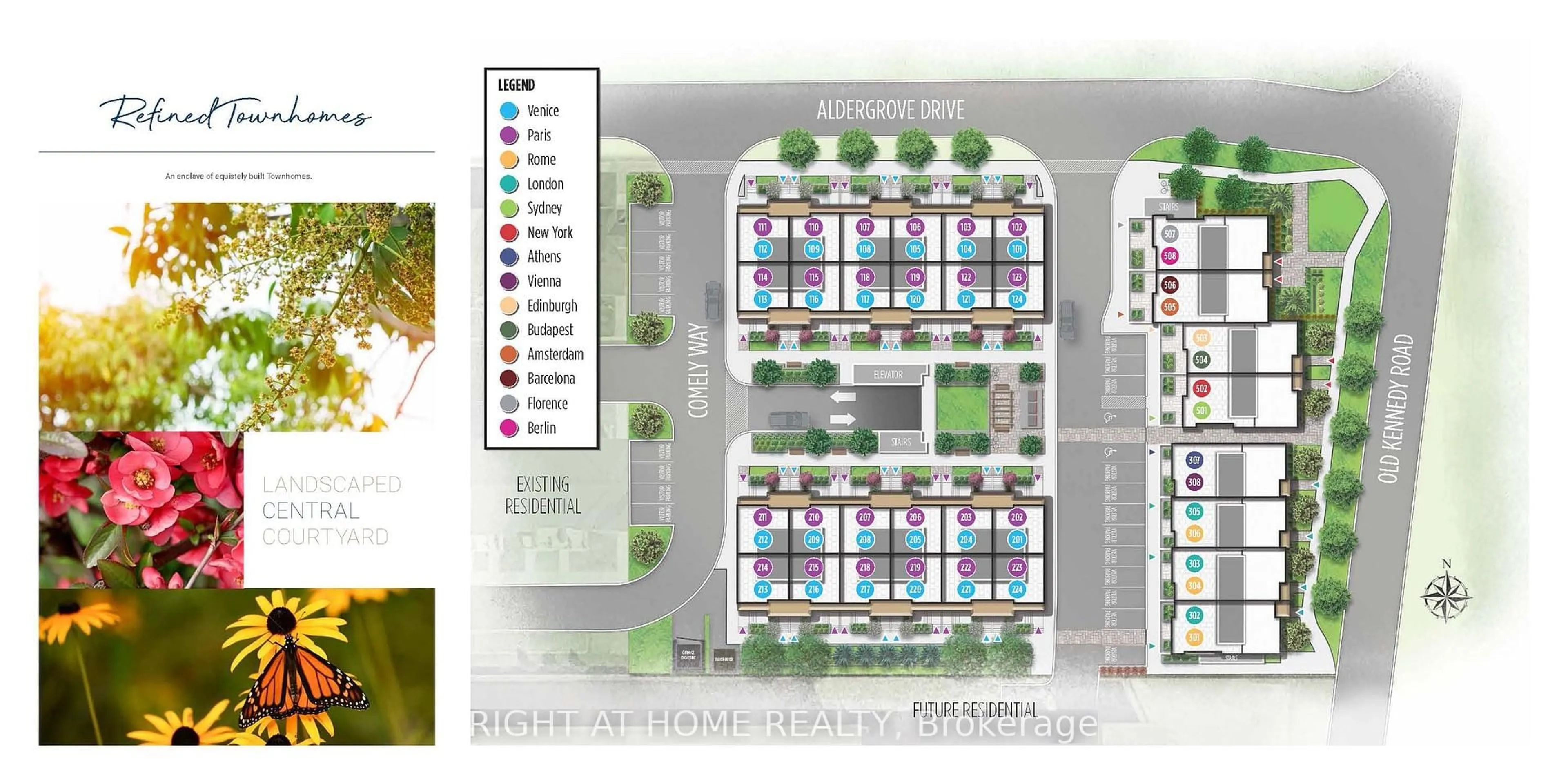 Floor plan for 15 Maximillian Lane #120, Markham Ontario L3R 0L5