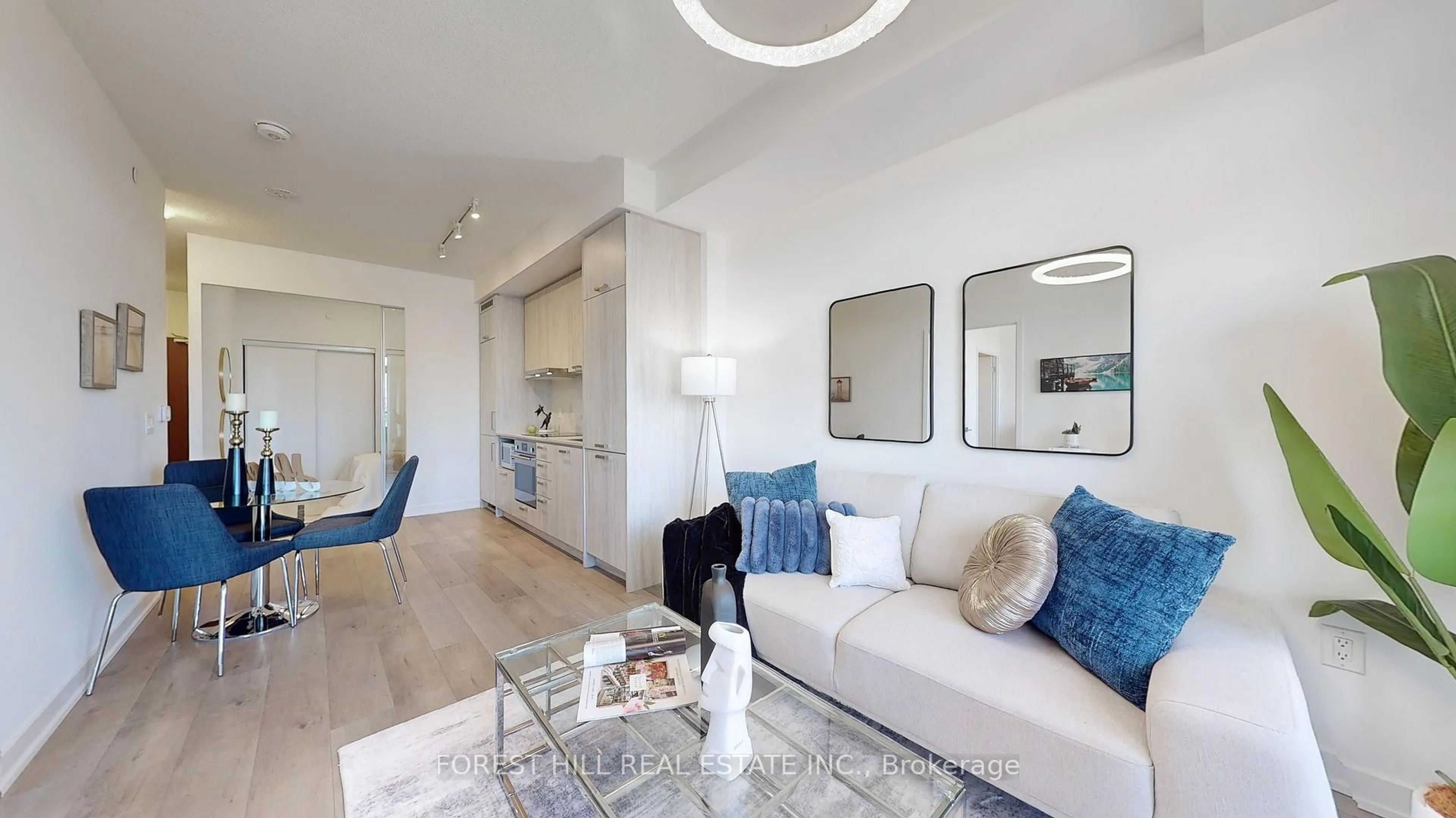 Living room with furniture, unknown for 38 Honeycrisp Cres #818, Vaughan Ontario L4K 0M7