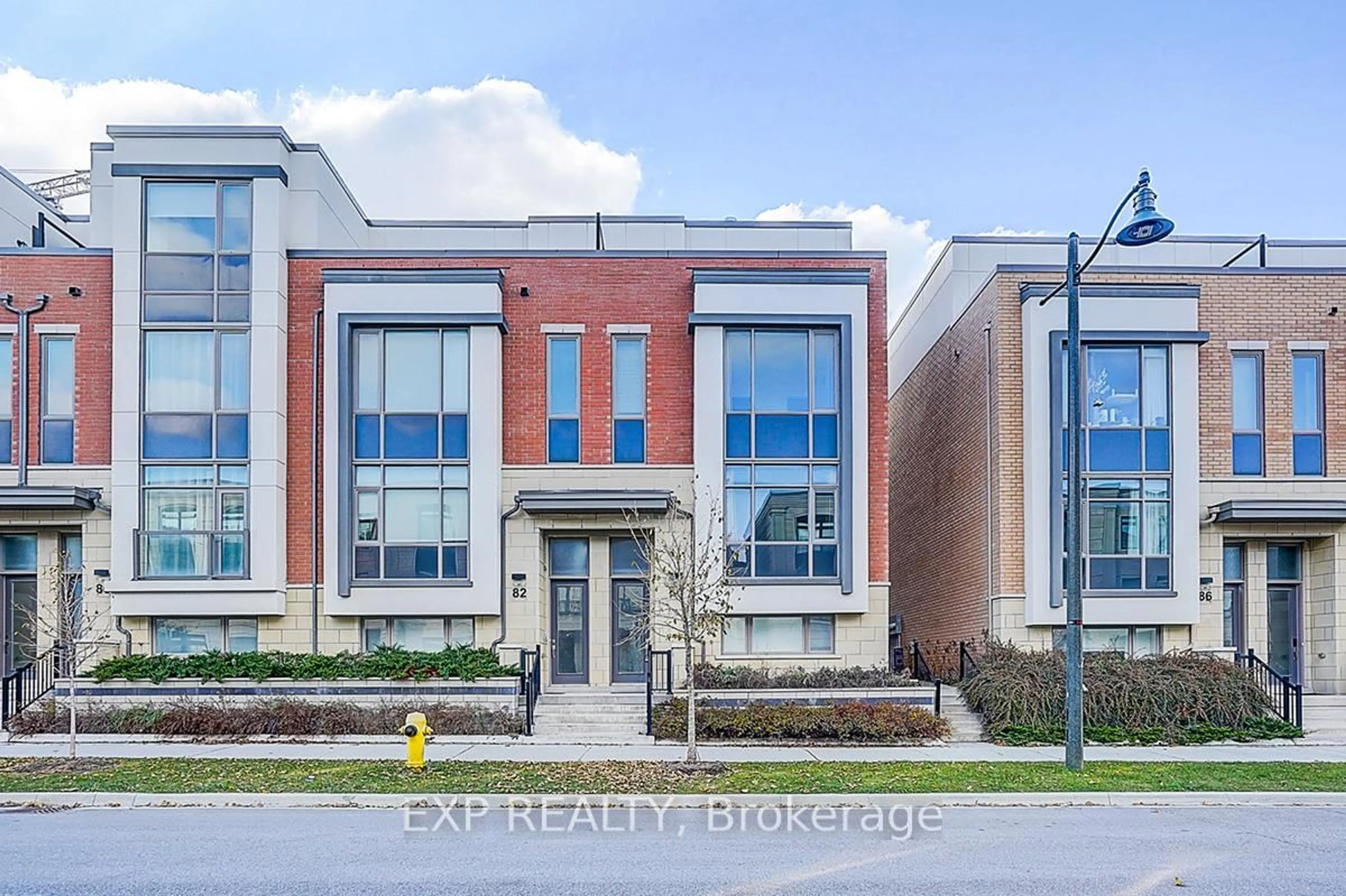 Home with brick exterior material, street for 84 William Saville St, Markham Ontario L3R 9S3