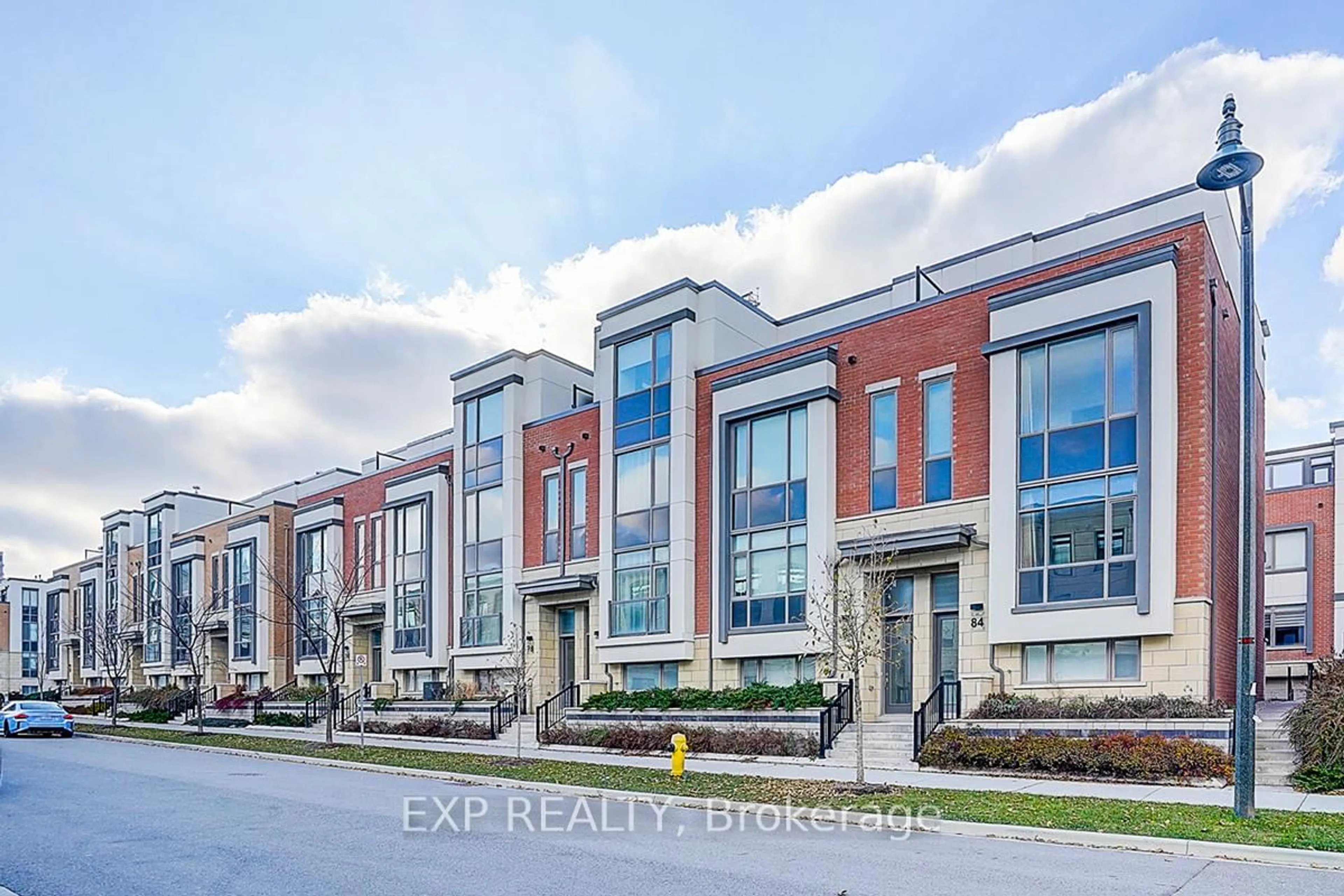 Home with brick exterior material, street for 84 William Saville St, Markham Ontario L3R 9S3