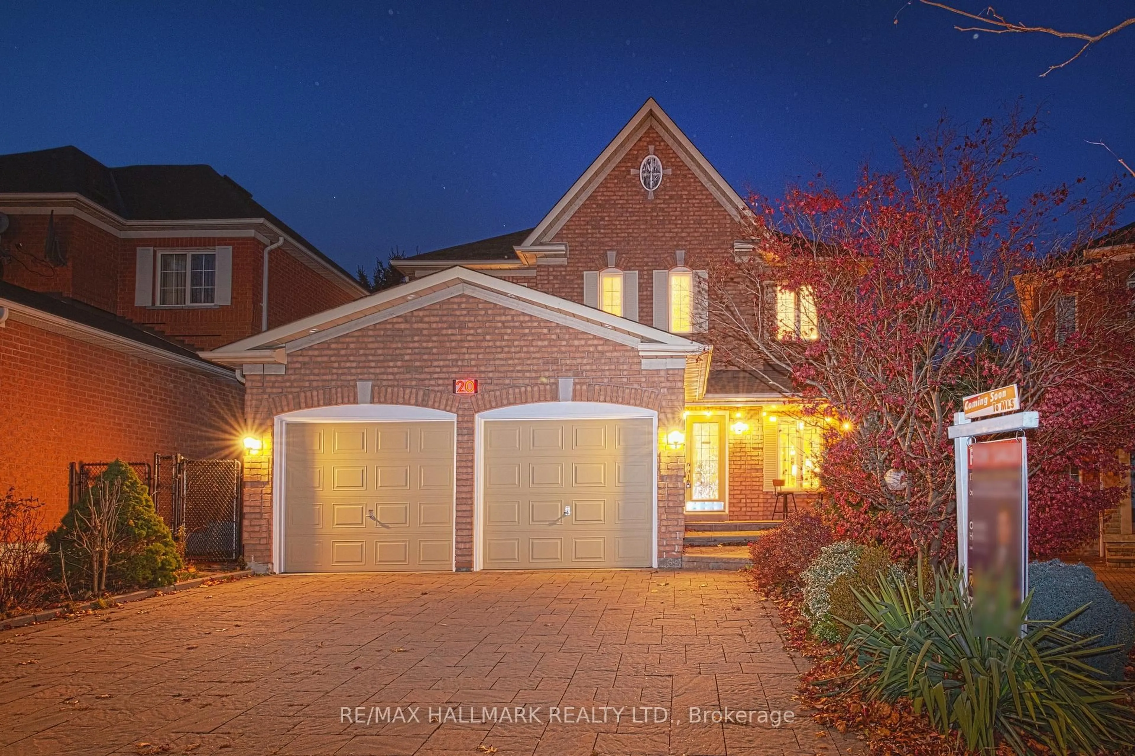 Home with brick exterior material, street for 20 Palomino Dr, Richmond Hill Ontario L4C 0P8