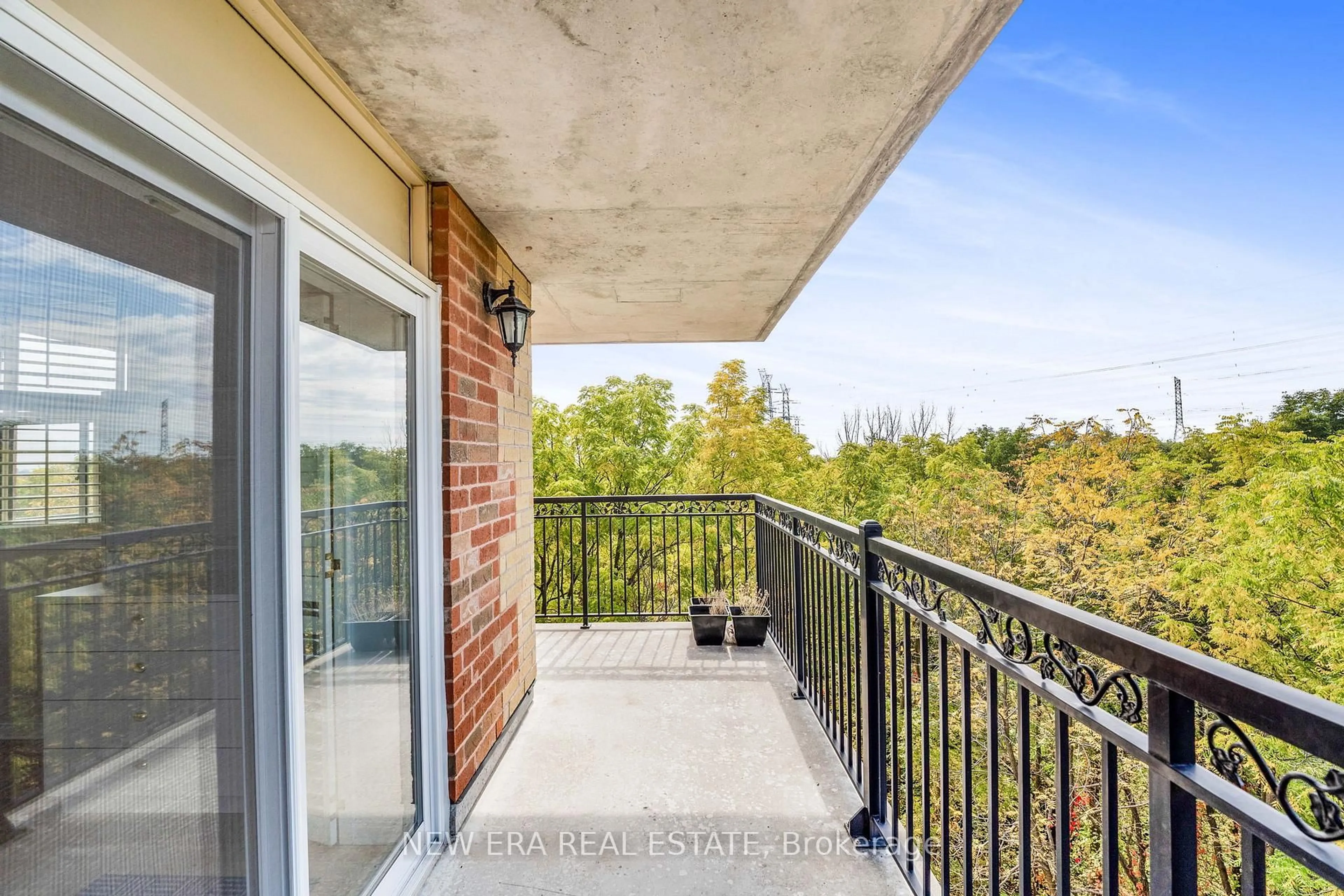 Balcony in the apartment, water/lake/river/ocean view for 7373 Martin Grove Rd #522, Vaughan Ontario L4L 9K1