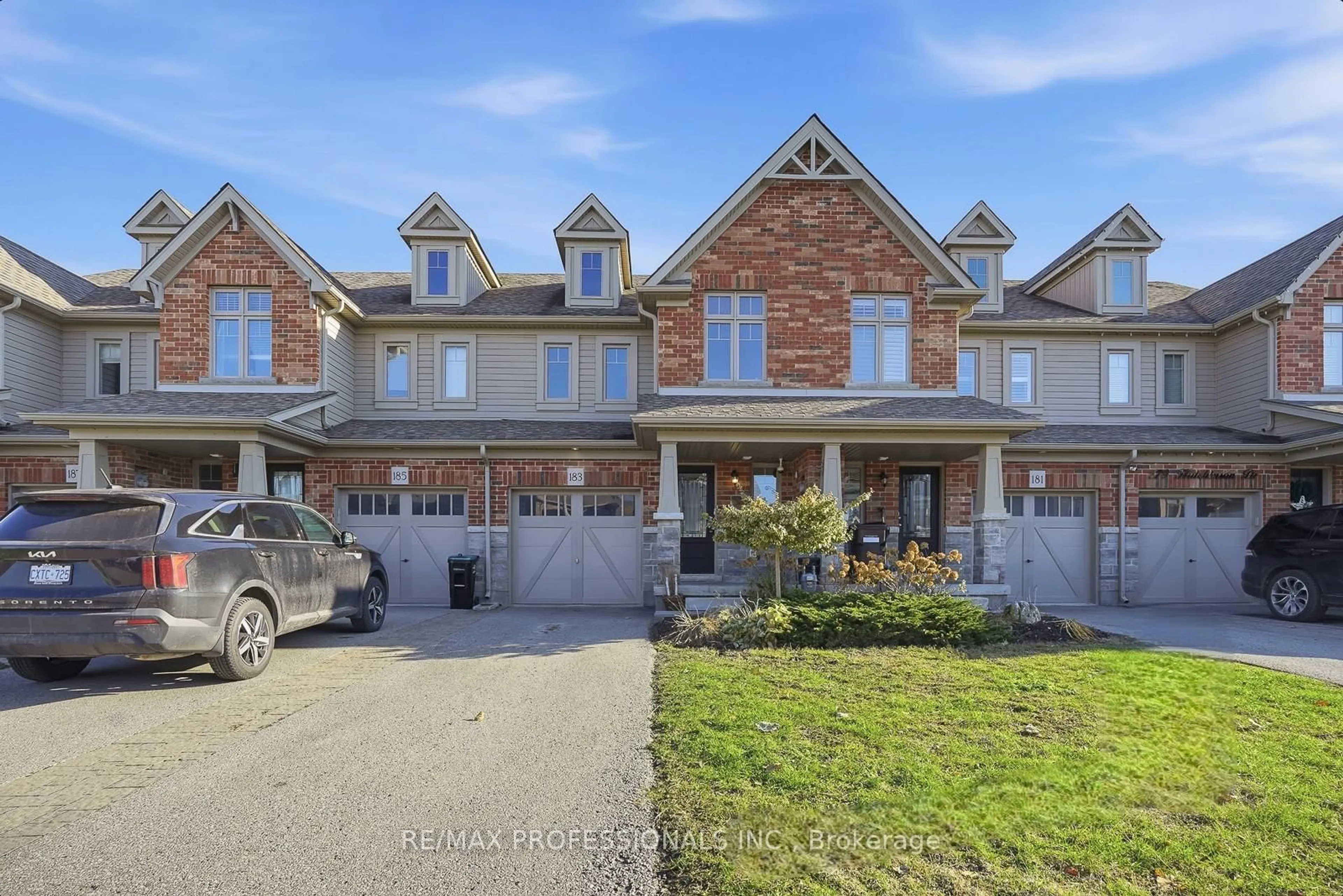 Home with brick exterior material, street for 183 Hutchinson Dr, New Tecumseth Ontario L9R 1M4