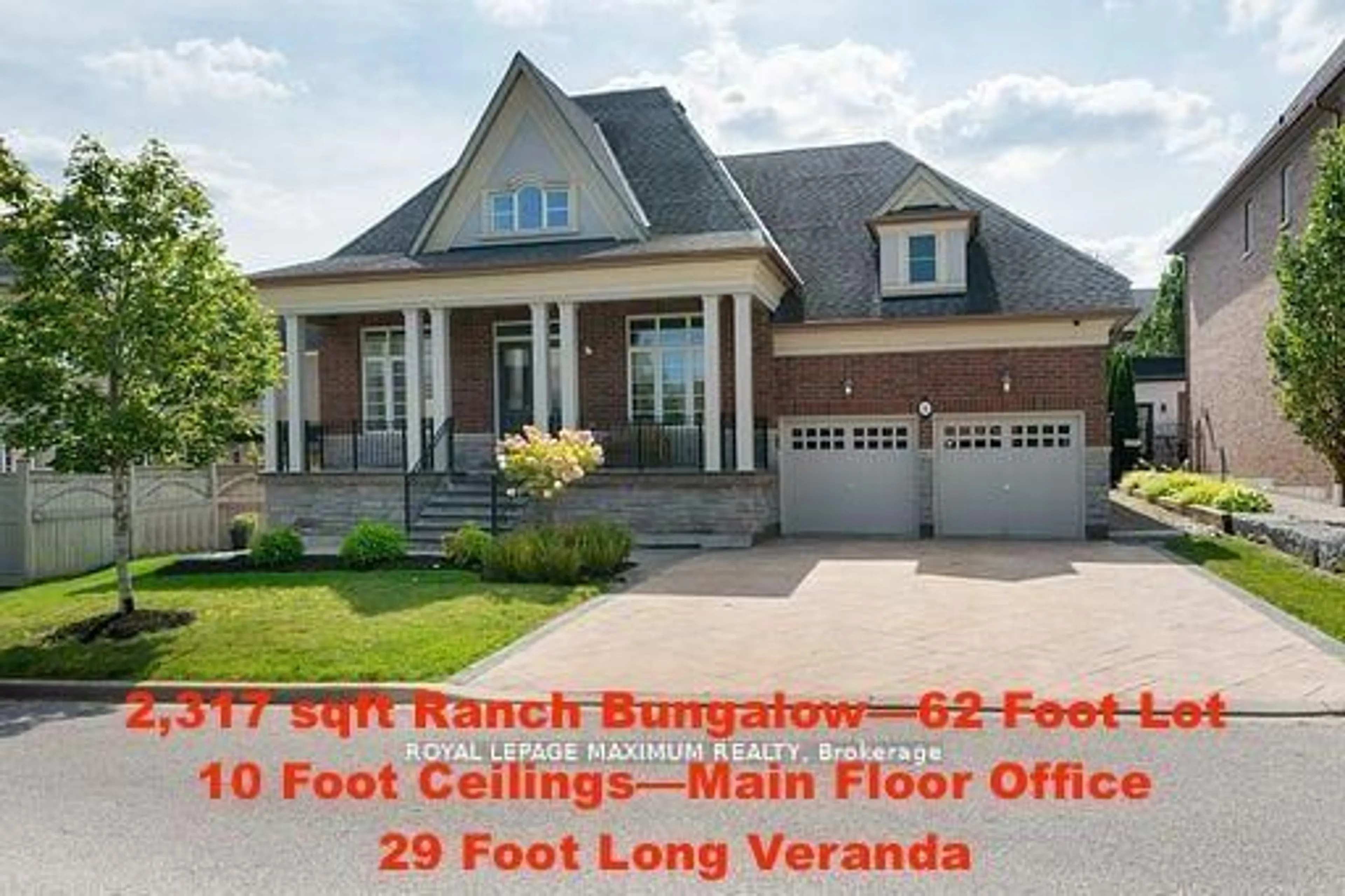 Home with brick exterior material, building for 4 Blue Beech Tr, King Ontario L7B 0A1