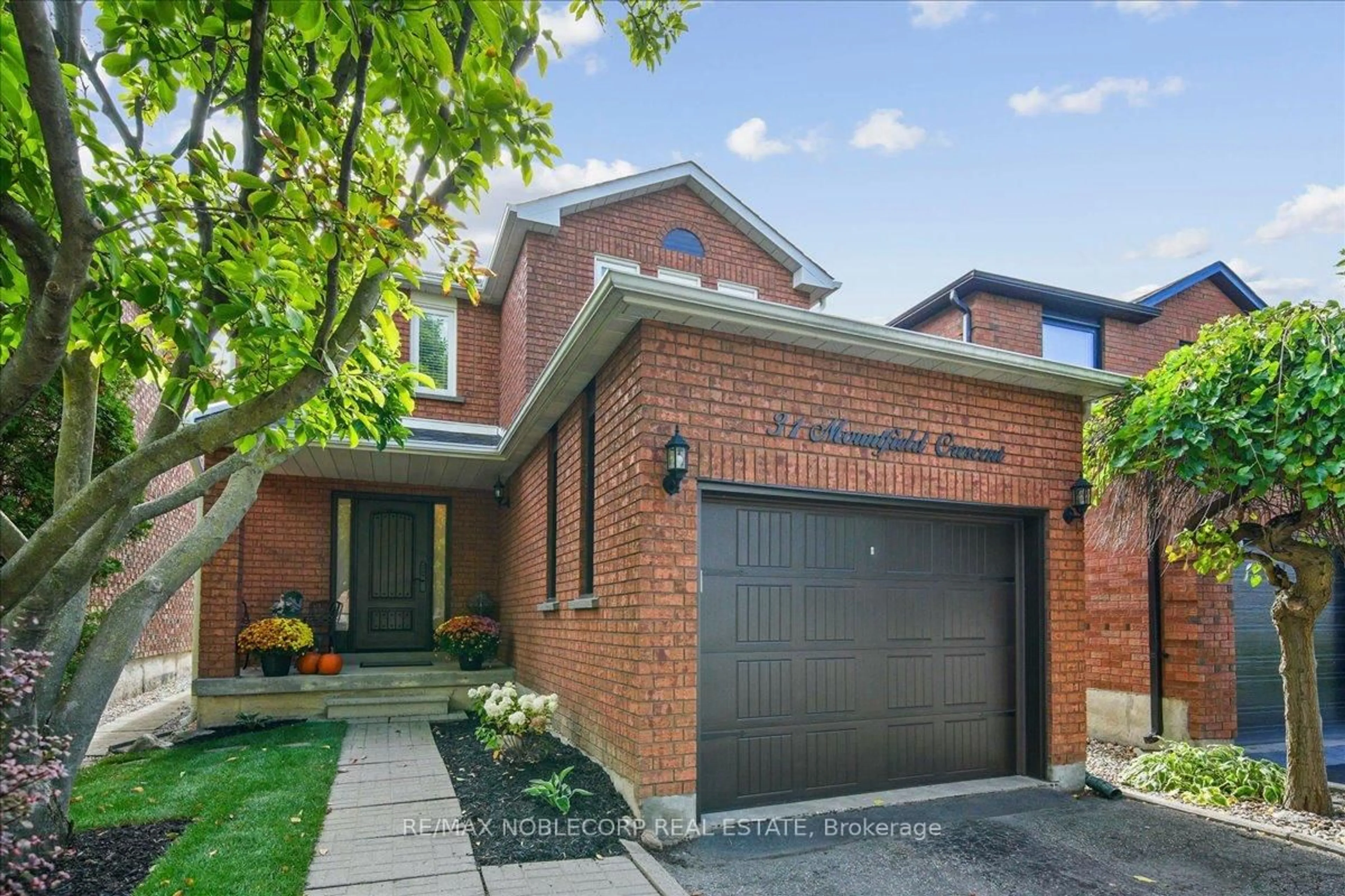 Home with brick exterior material, street for 31 Mountfield Cres, Vaughan Ontario L4J 7E9