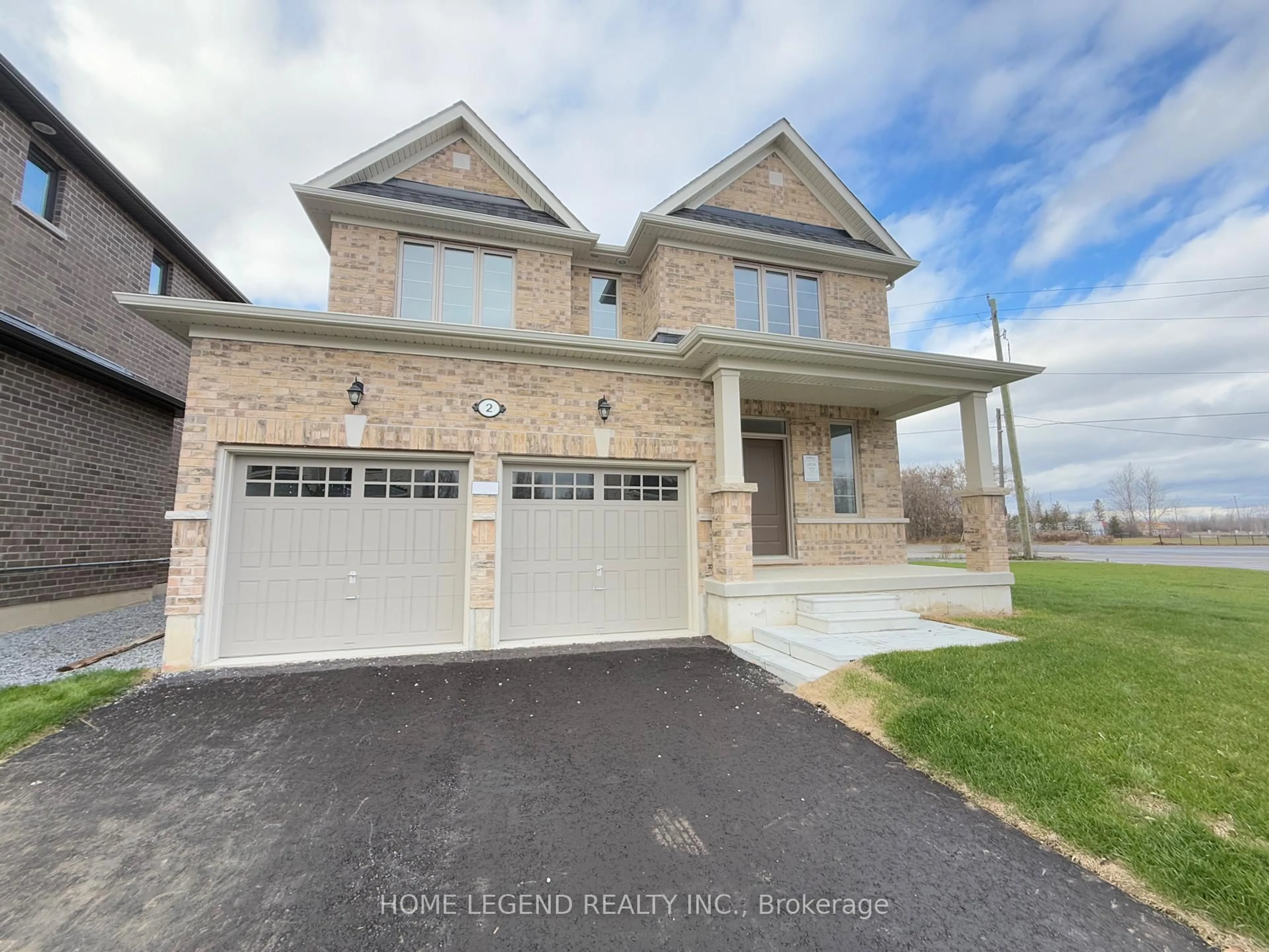 Home with brick exterior material, street for 2 Rail Trail Crt, Georgina Ontario L0E 1R0