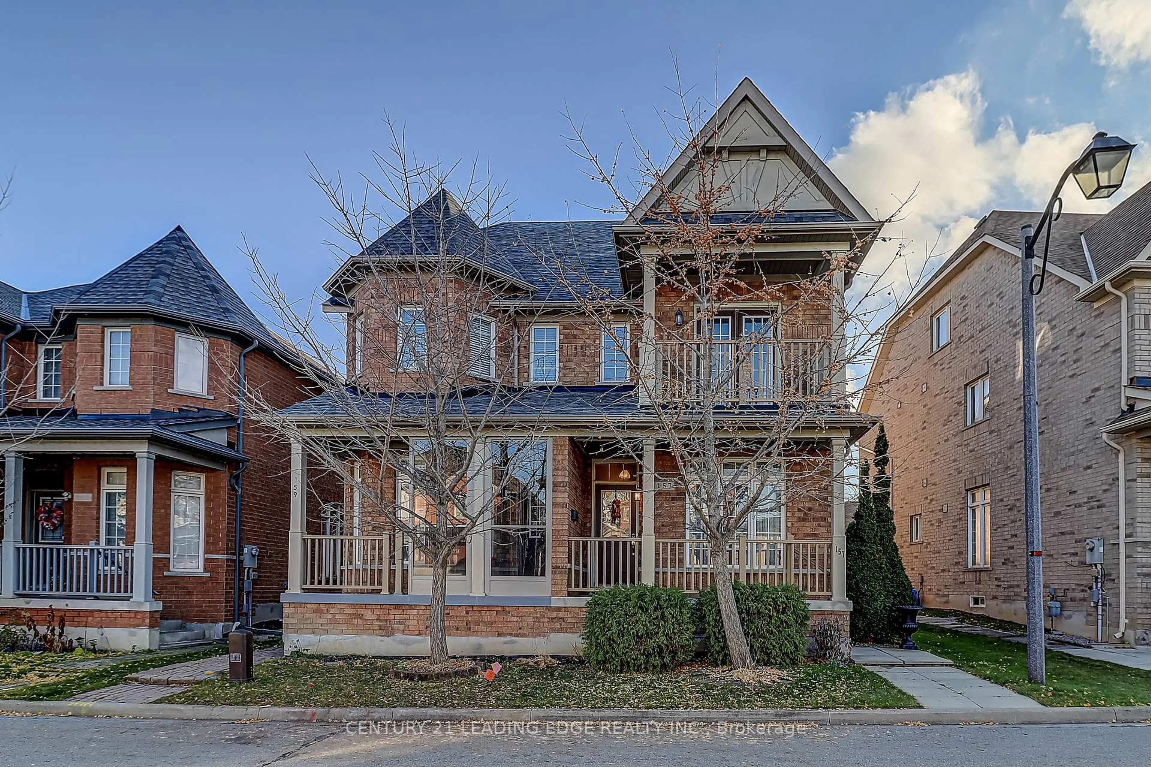 Home with brick exterior material, street for 157 Stalmaster Rd, Markham Ontario L6E 0A1