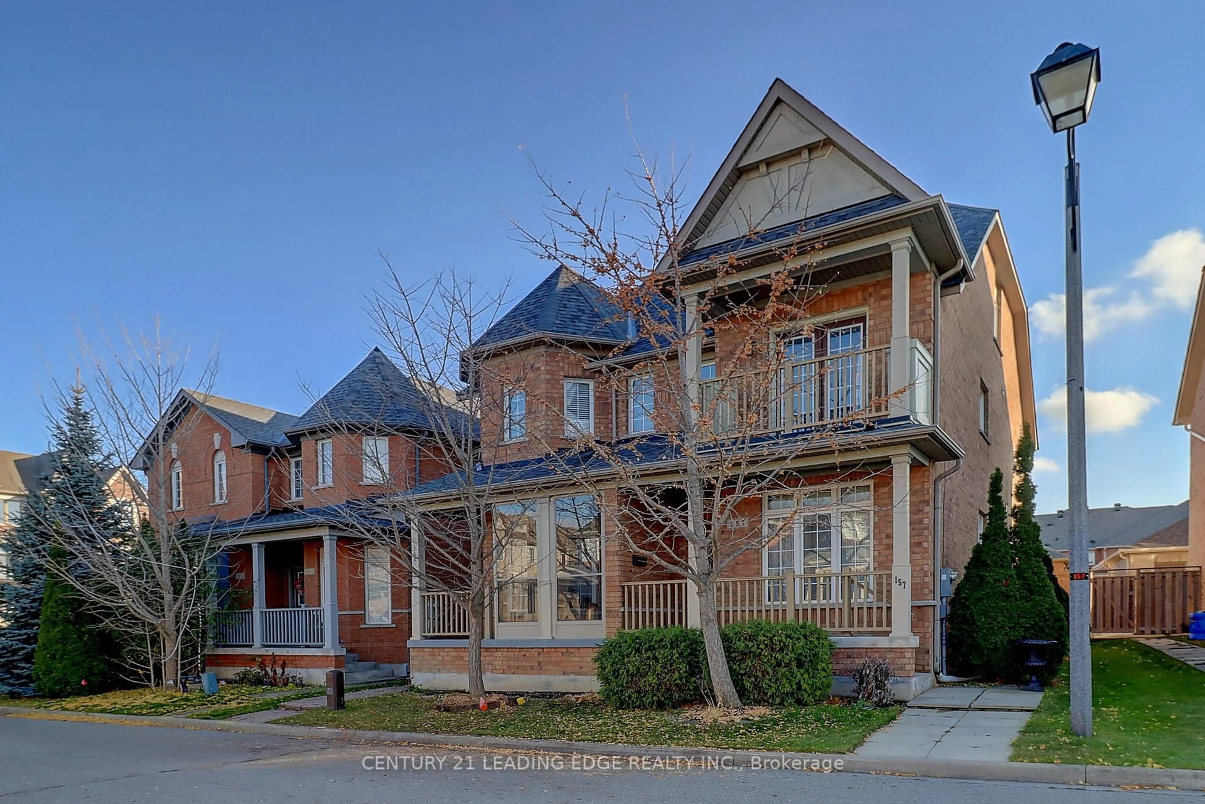 Home with brick exterior material, street for 157 Stalmaster Rd, Markham Ontario L6E 0A1