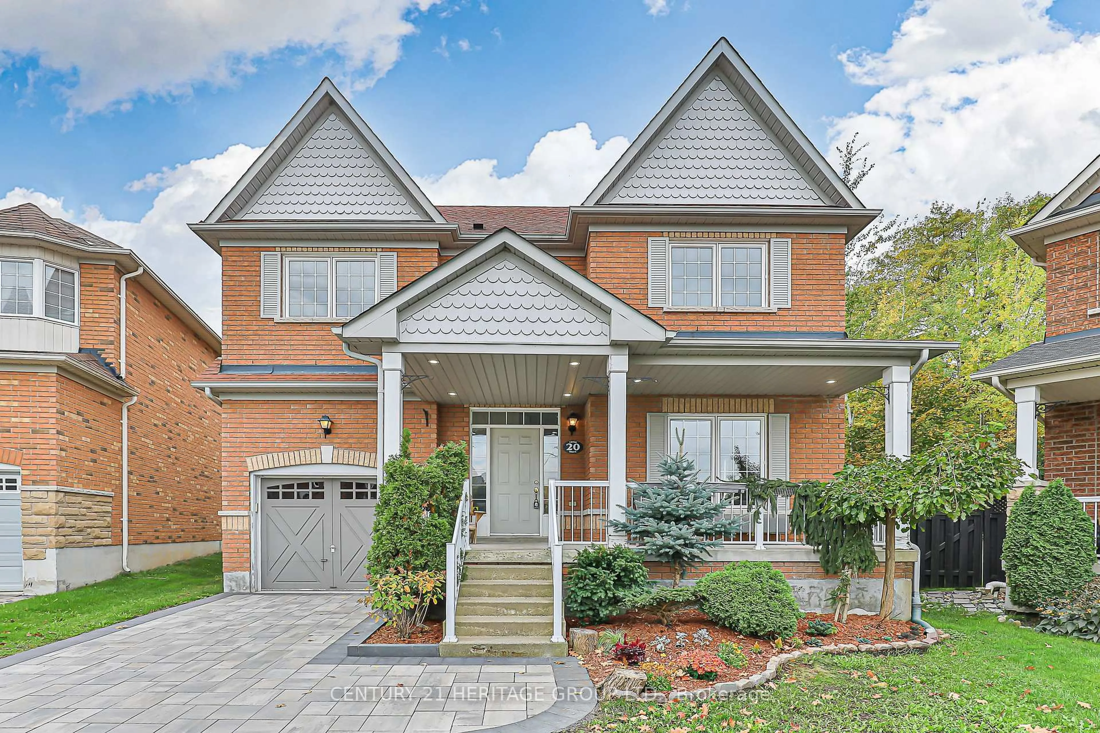 Home with brick exterior material, street for 20 Trish Dr, Richmond Hill Ontario L4E 5C5